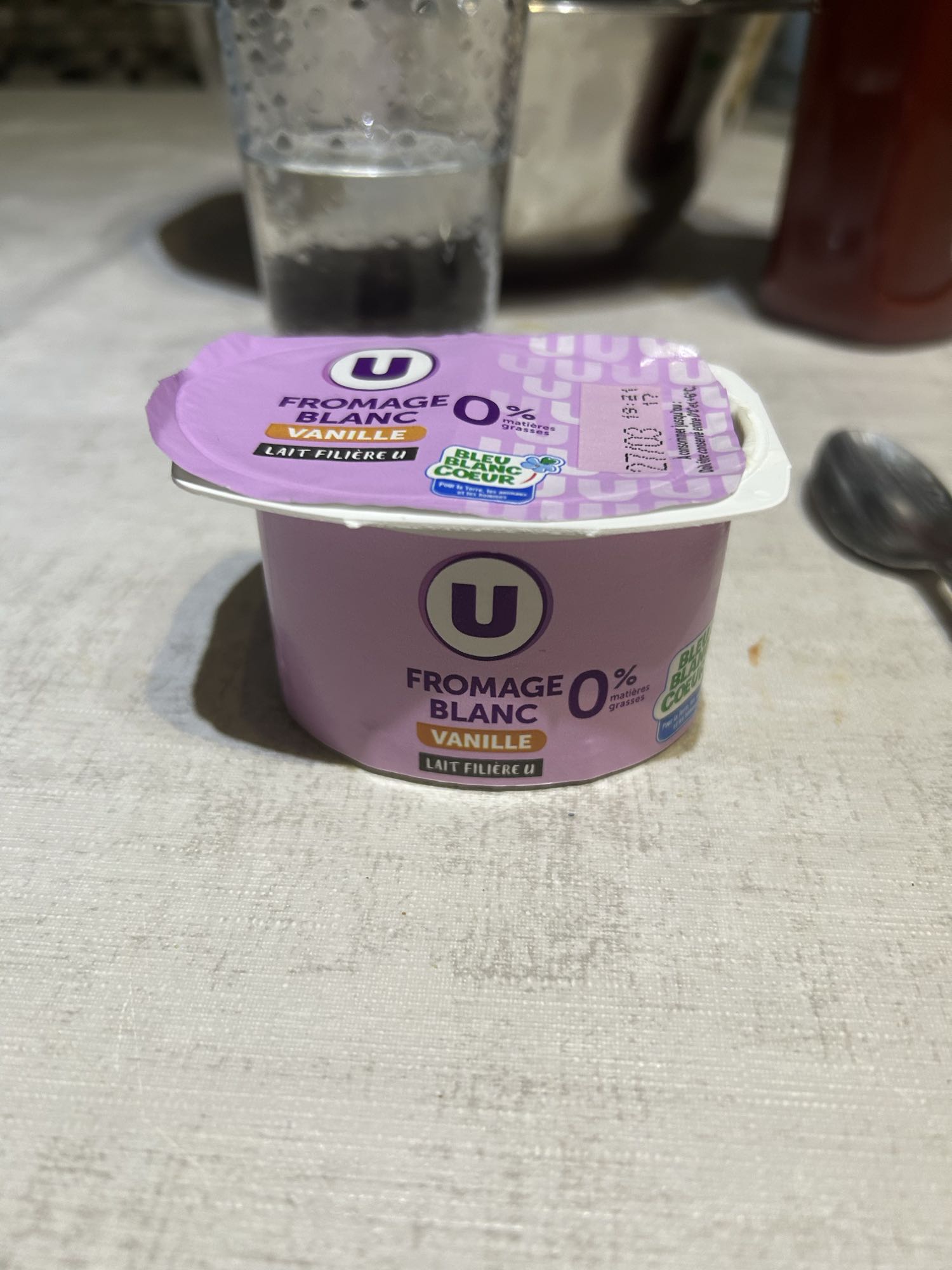 Fromage blanc vanille