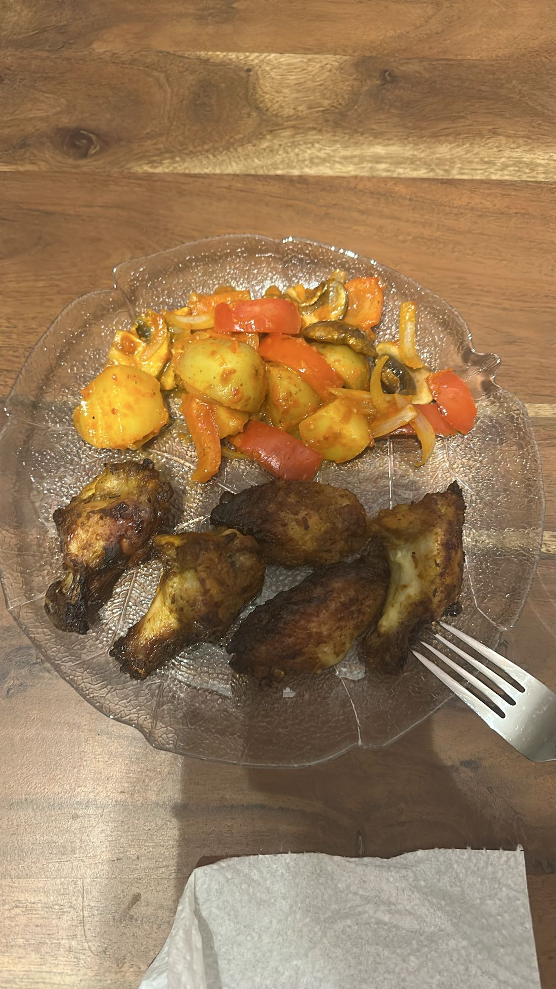 Hähnchen mit Gemüse