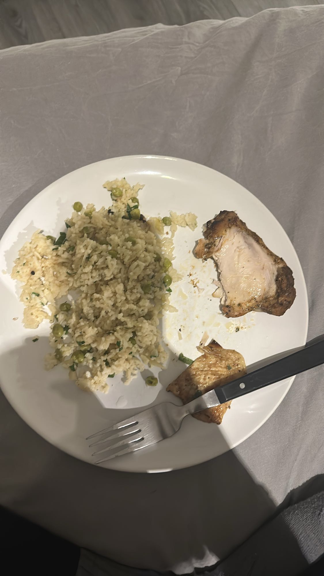 Grilled Chicken with Rice