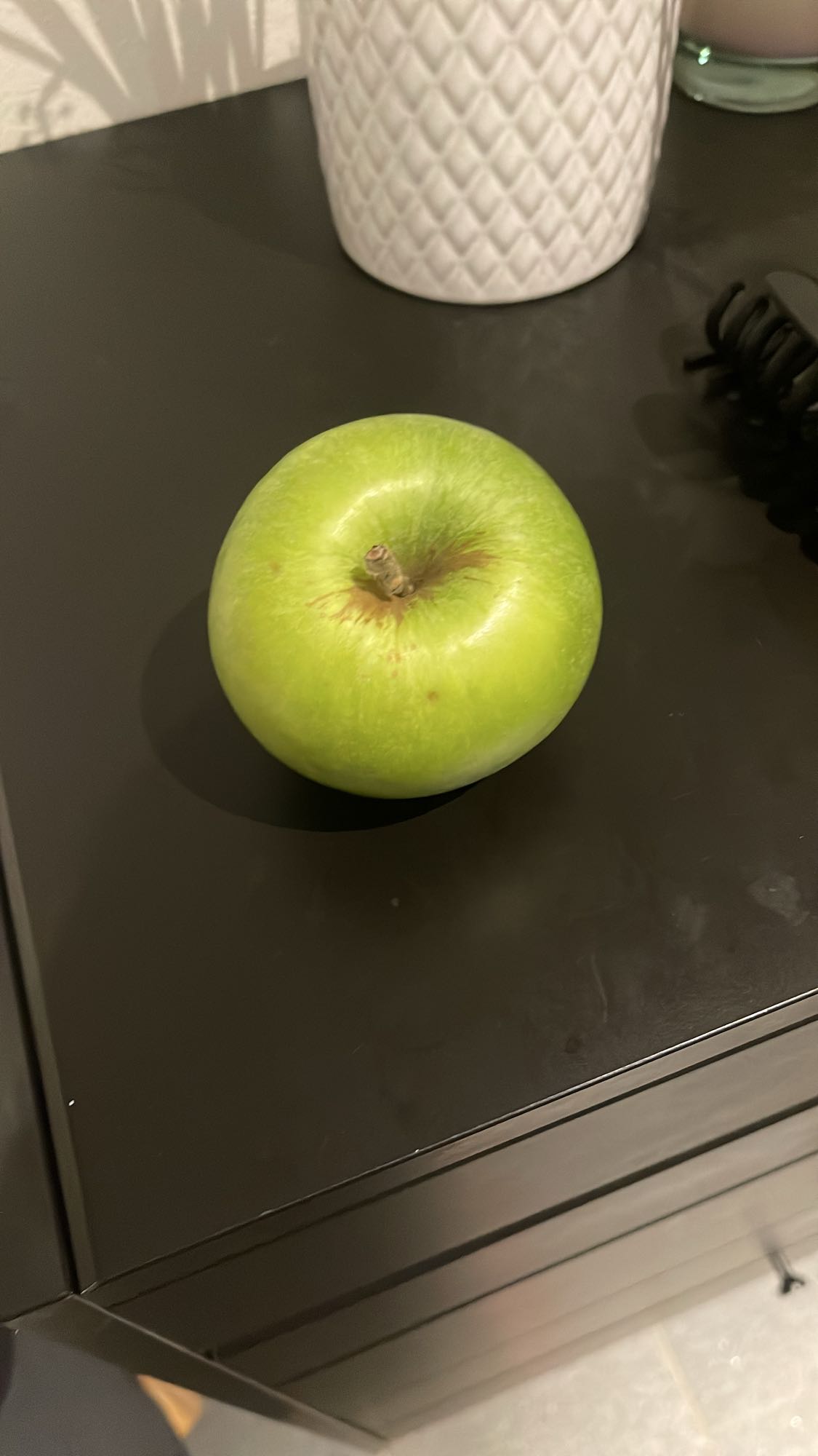 Grönt äpple