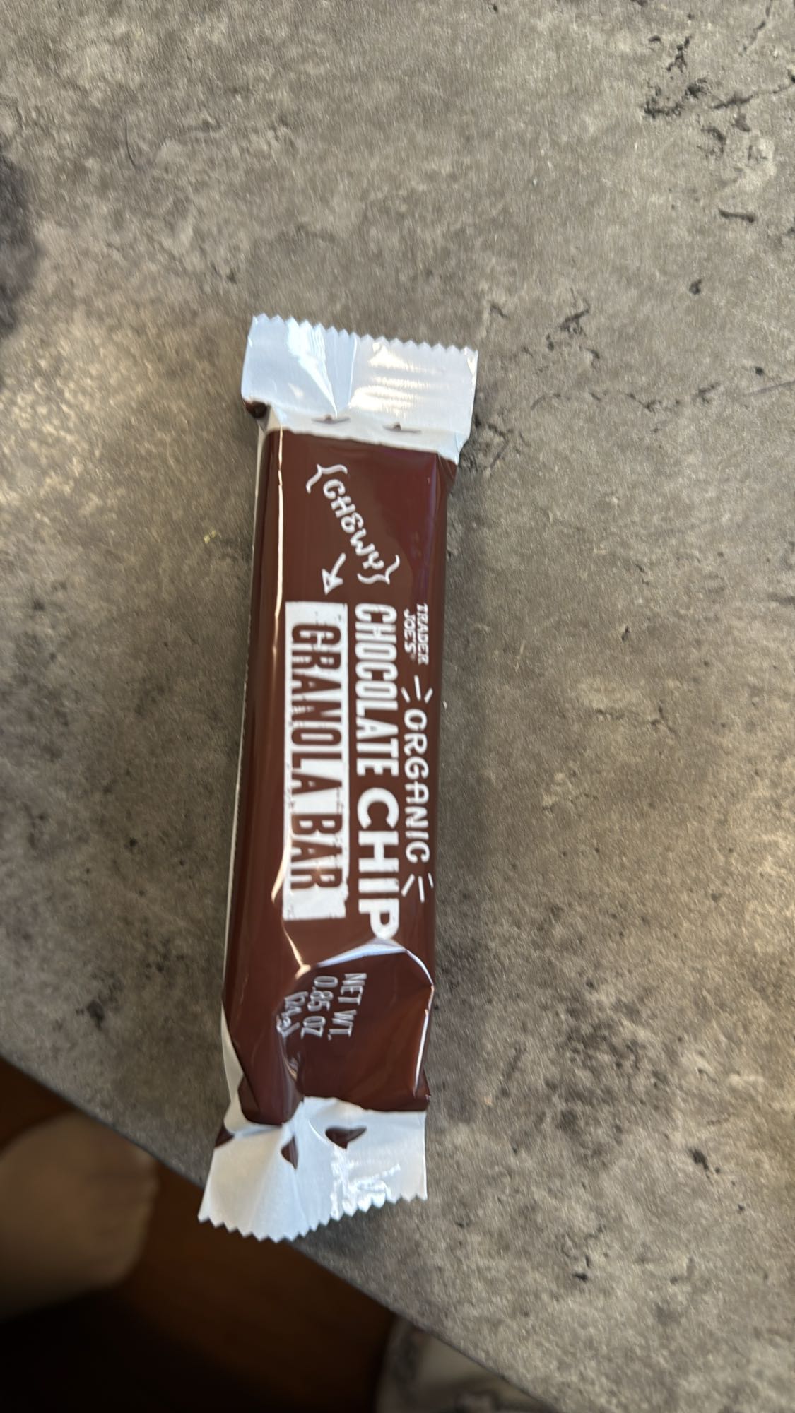 Chocolate Chip Granola Bar