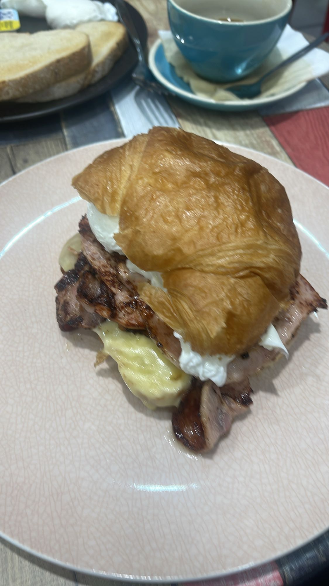 Chicken Croissant Sandwich