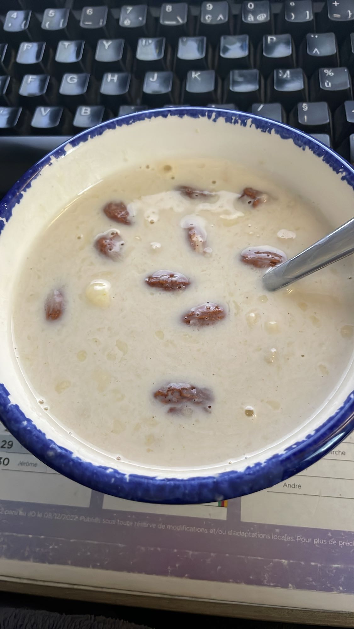 Bouillie aux haricots