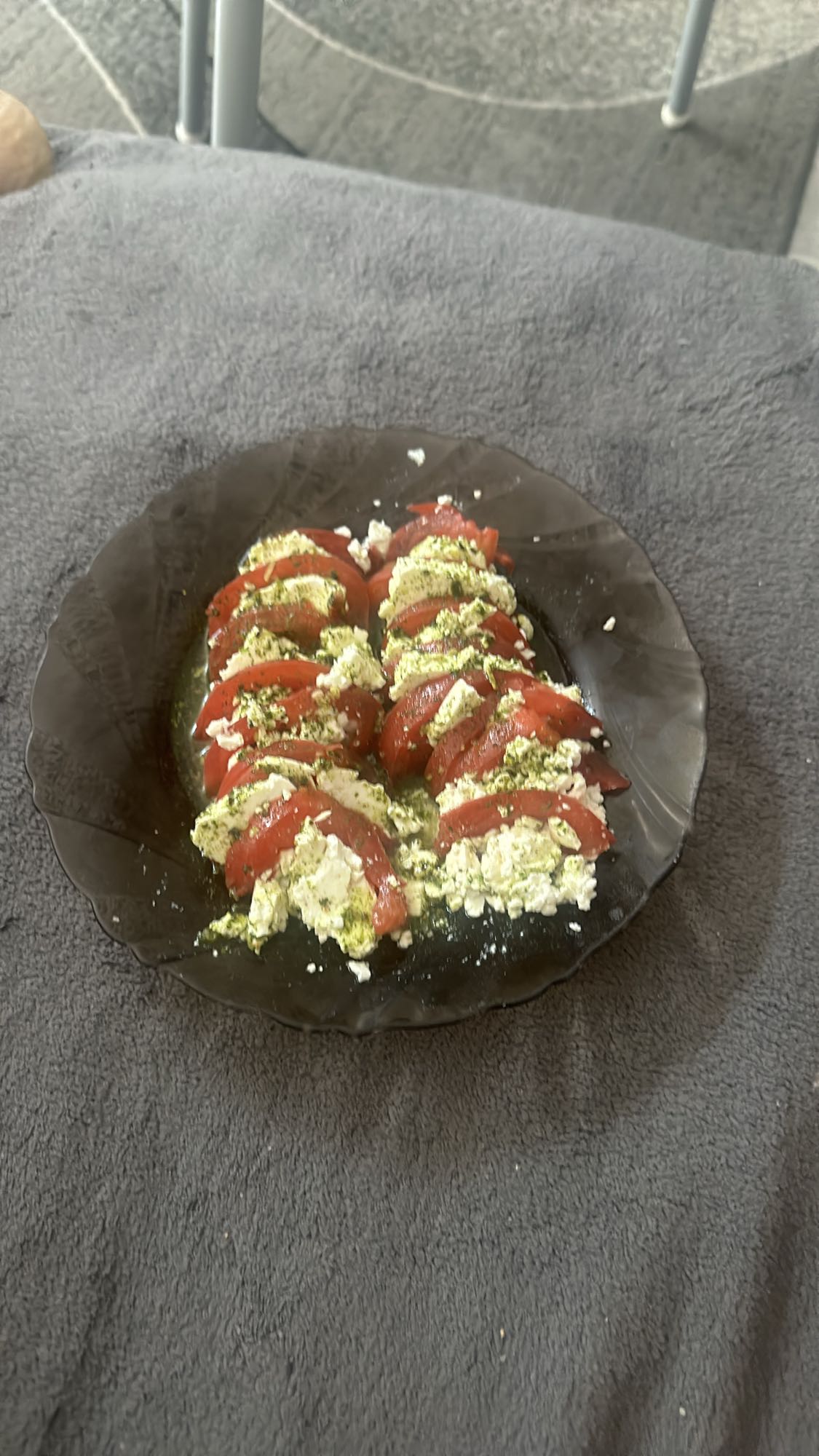 Sałatka caprese z fetą