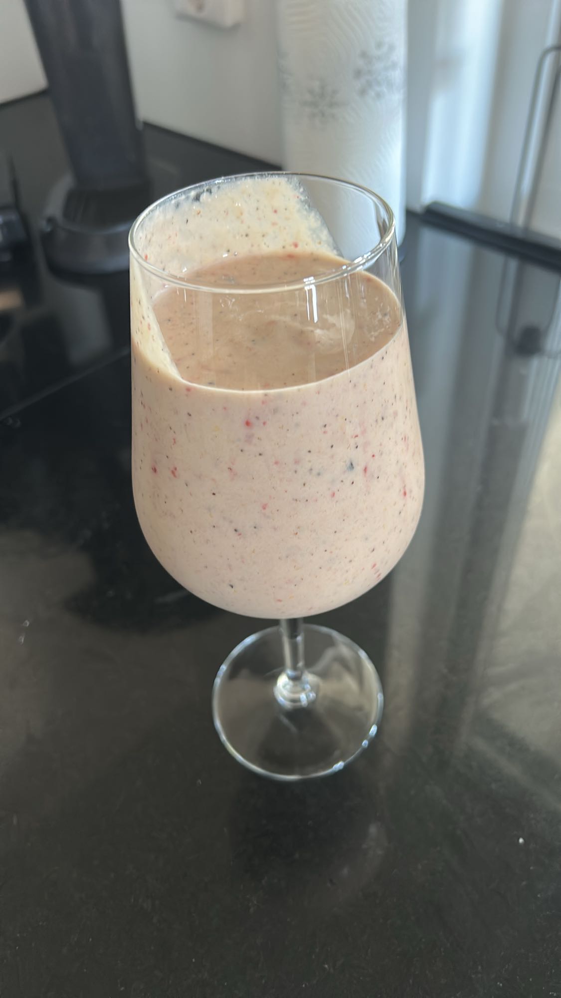 Bärsmoothie med yoghurt