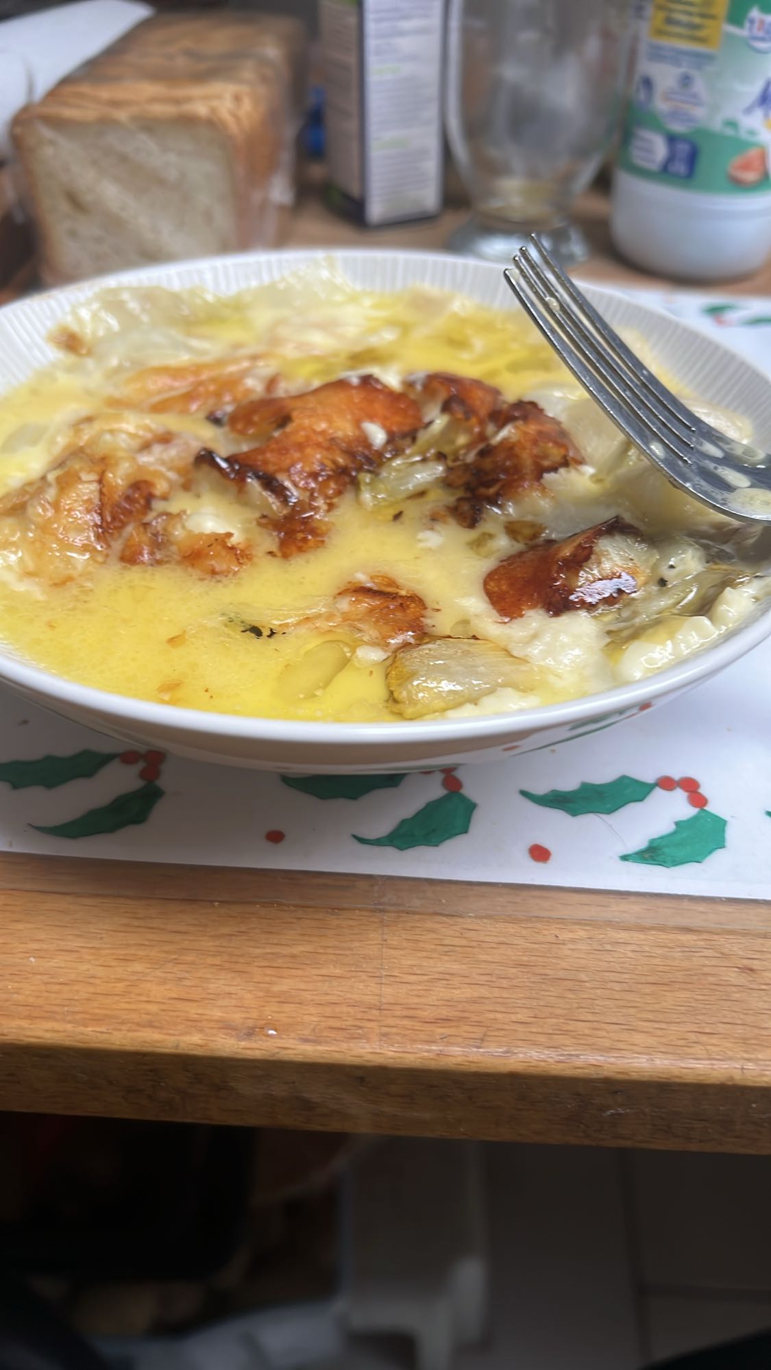 Gratin d'endives au fromage