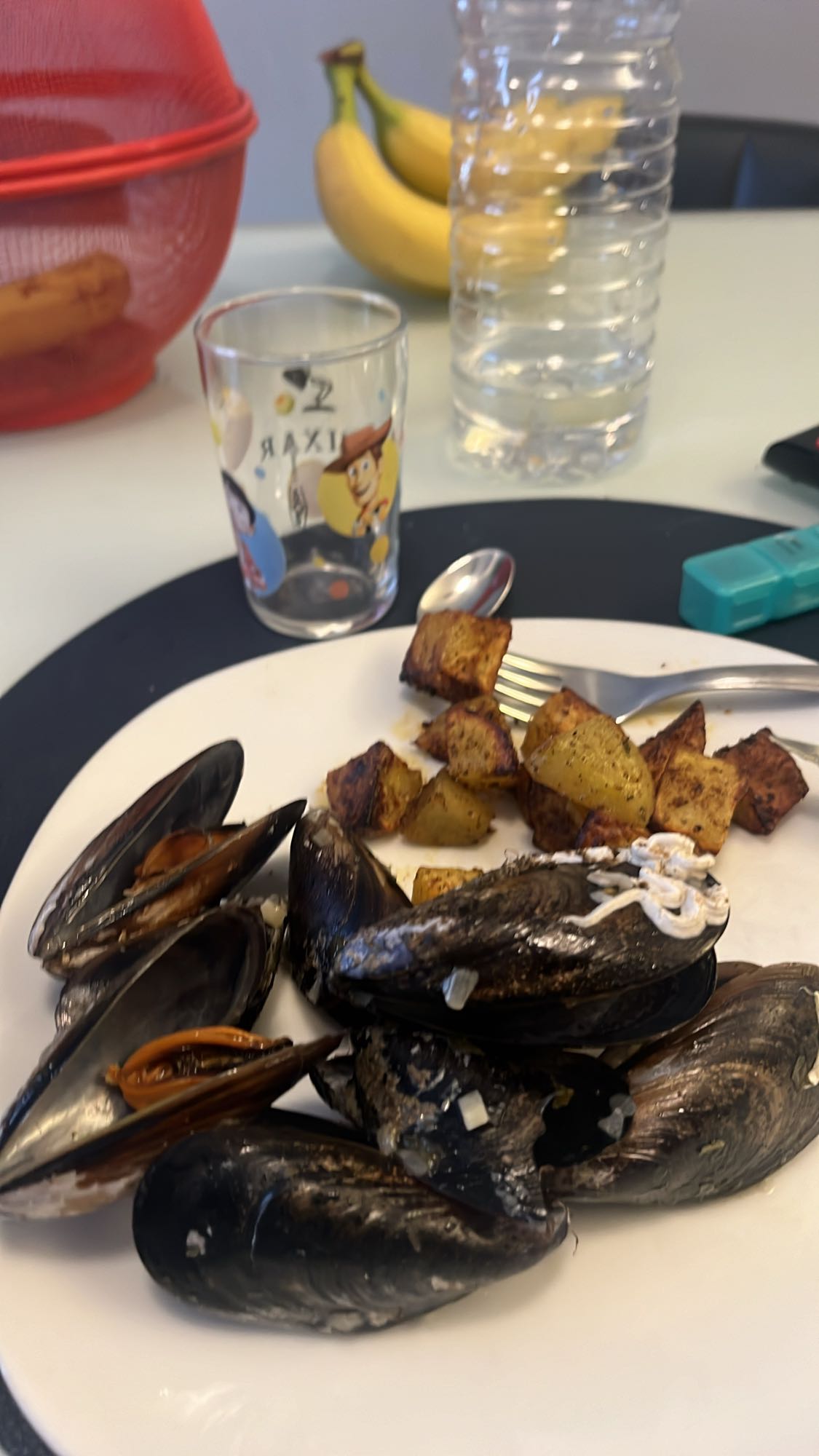 Moules et pommes de terre