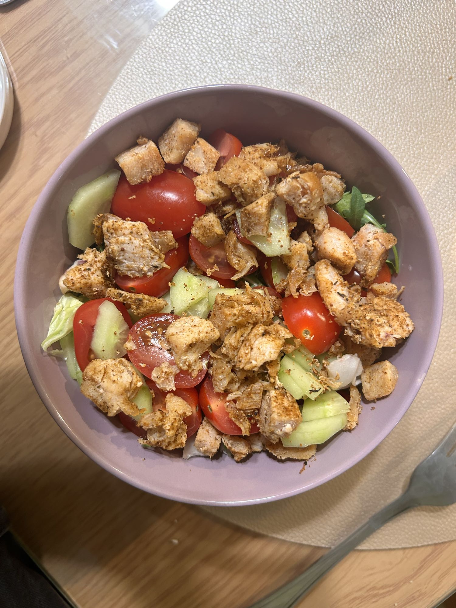 Sałatka z kurczakiem