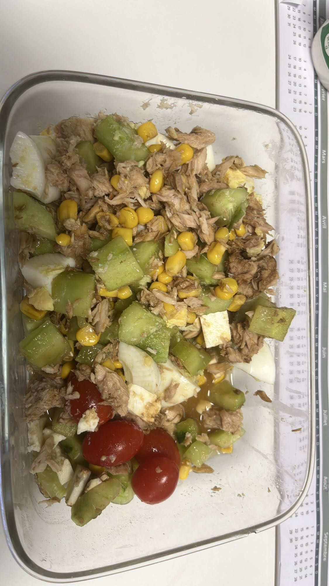 Salade de thon protéinée