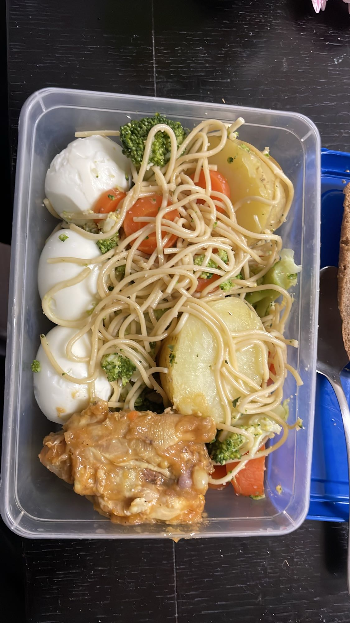 Macarrão com frango