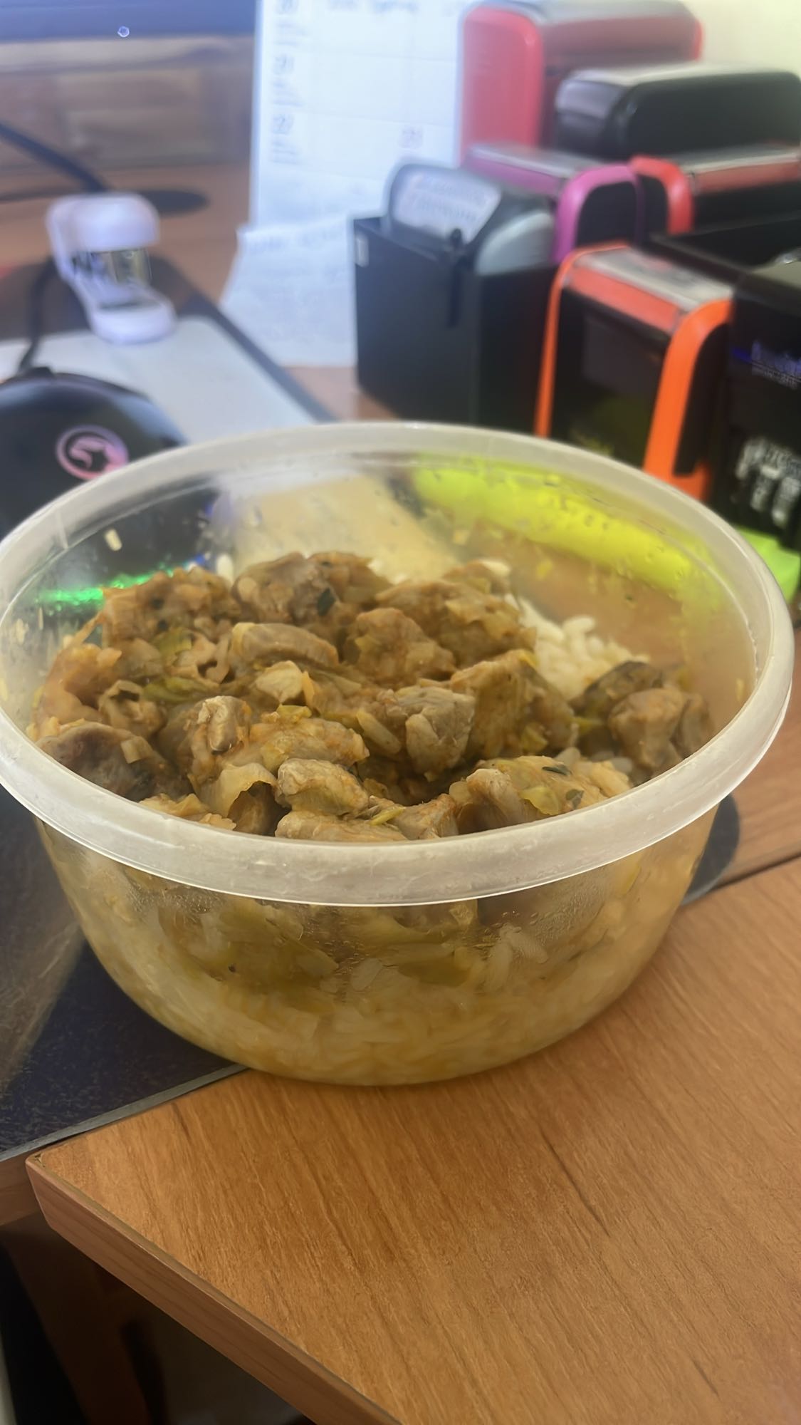 Ryż z mięsem i kapustą