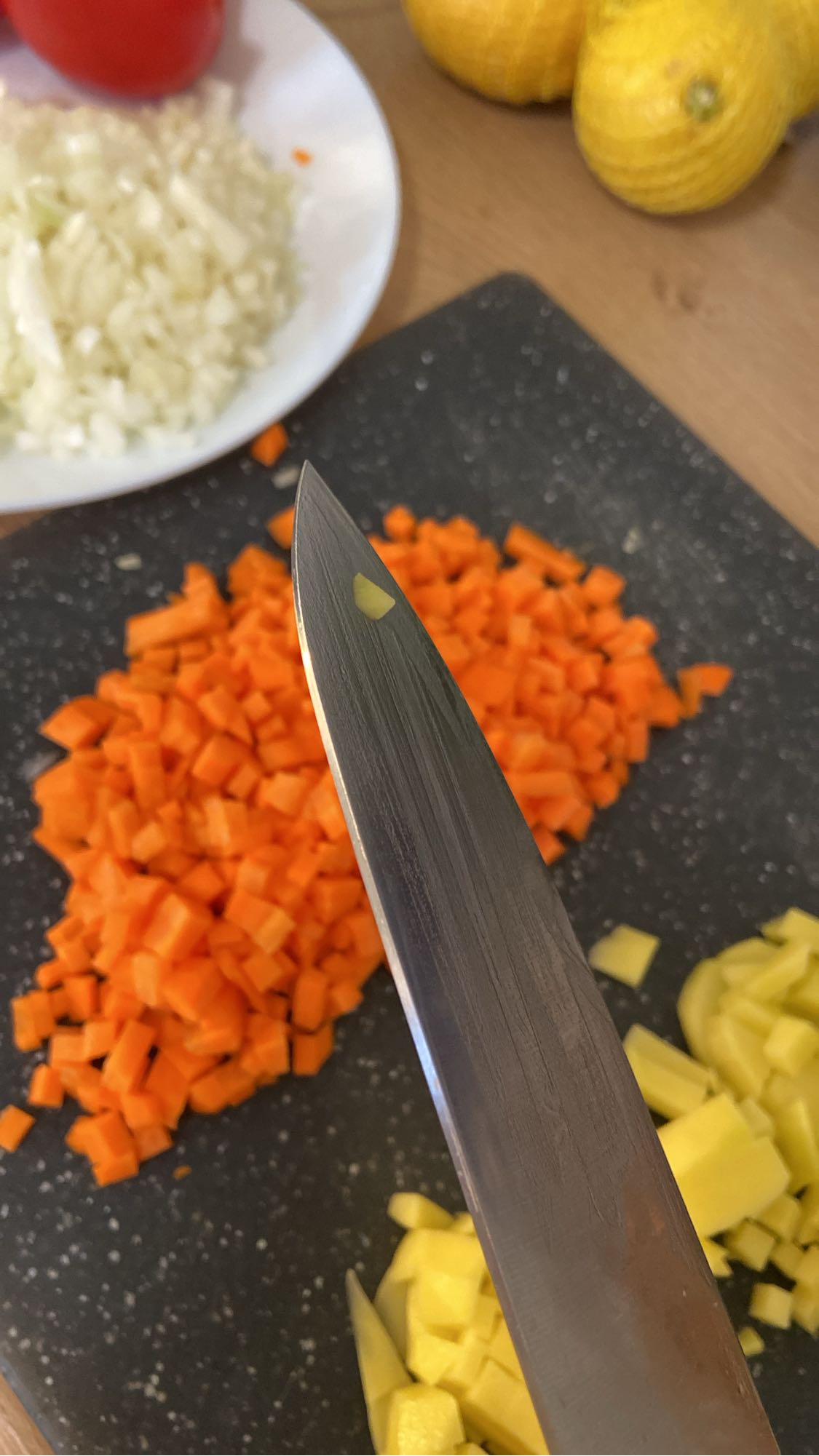 Gemüsewürfel Mischung