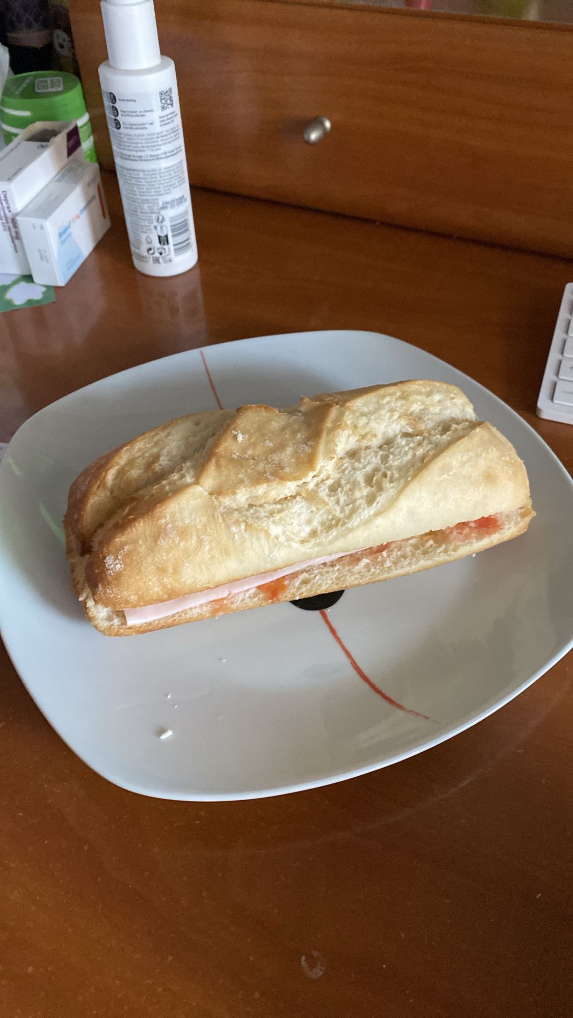 Entrepà de pernil dolç