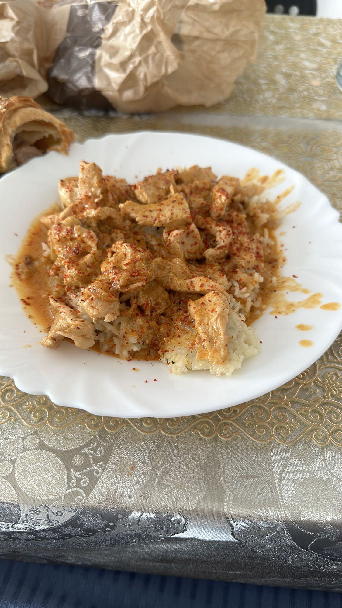 Пилешко с ориз