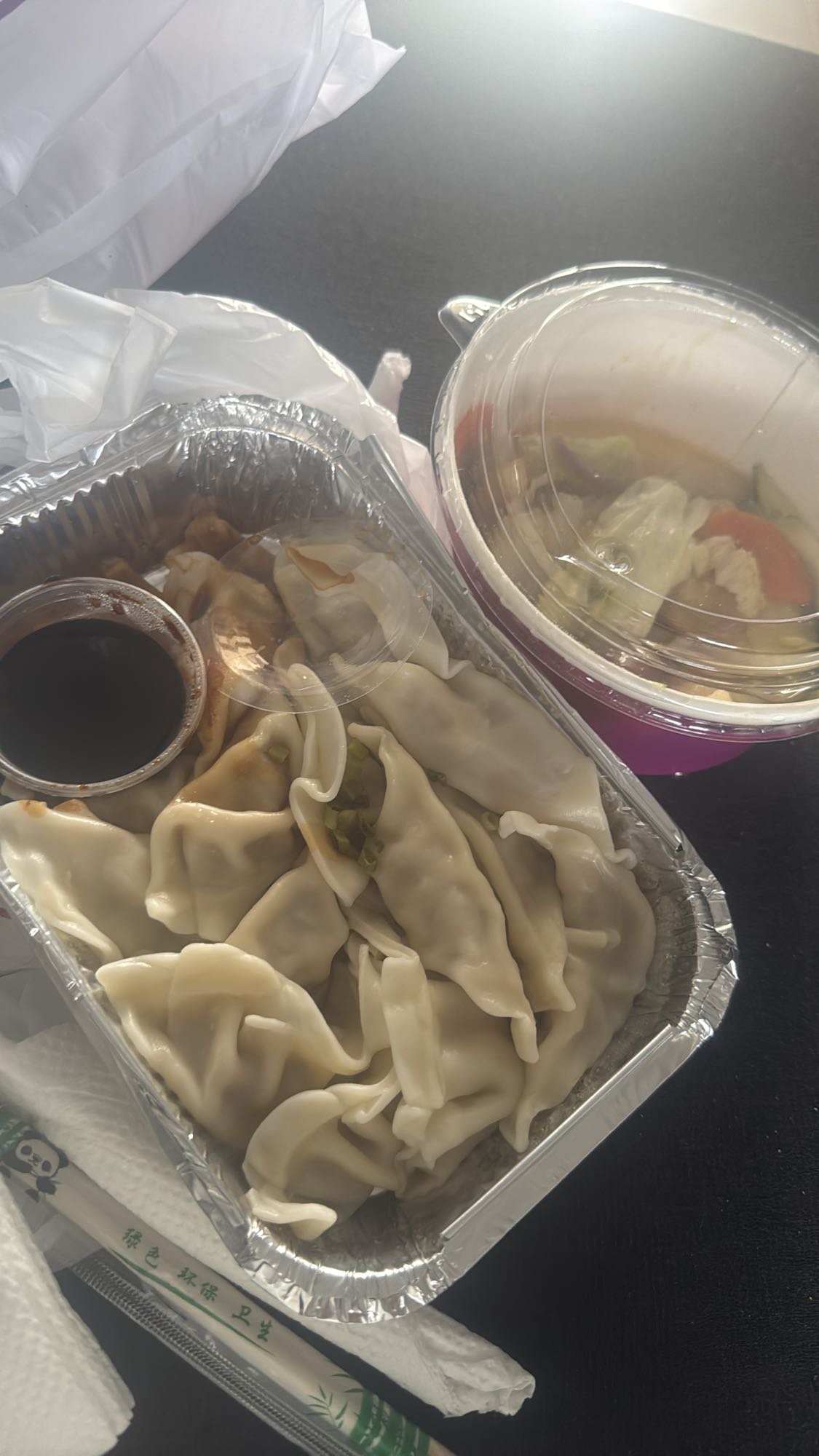 Dumplings with Soup