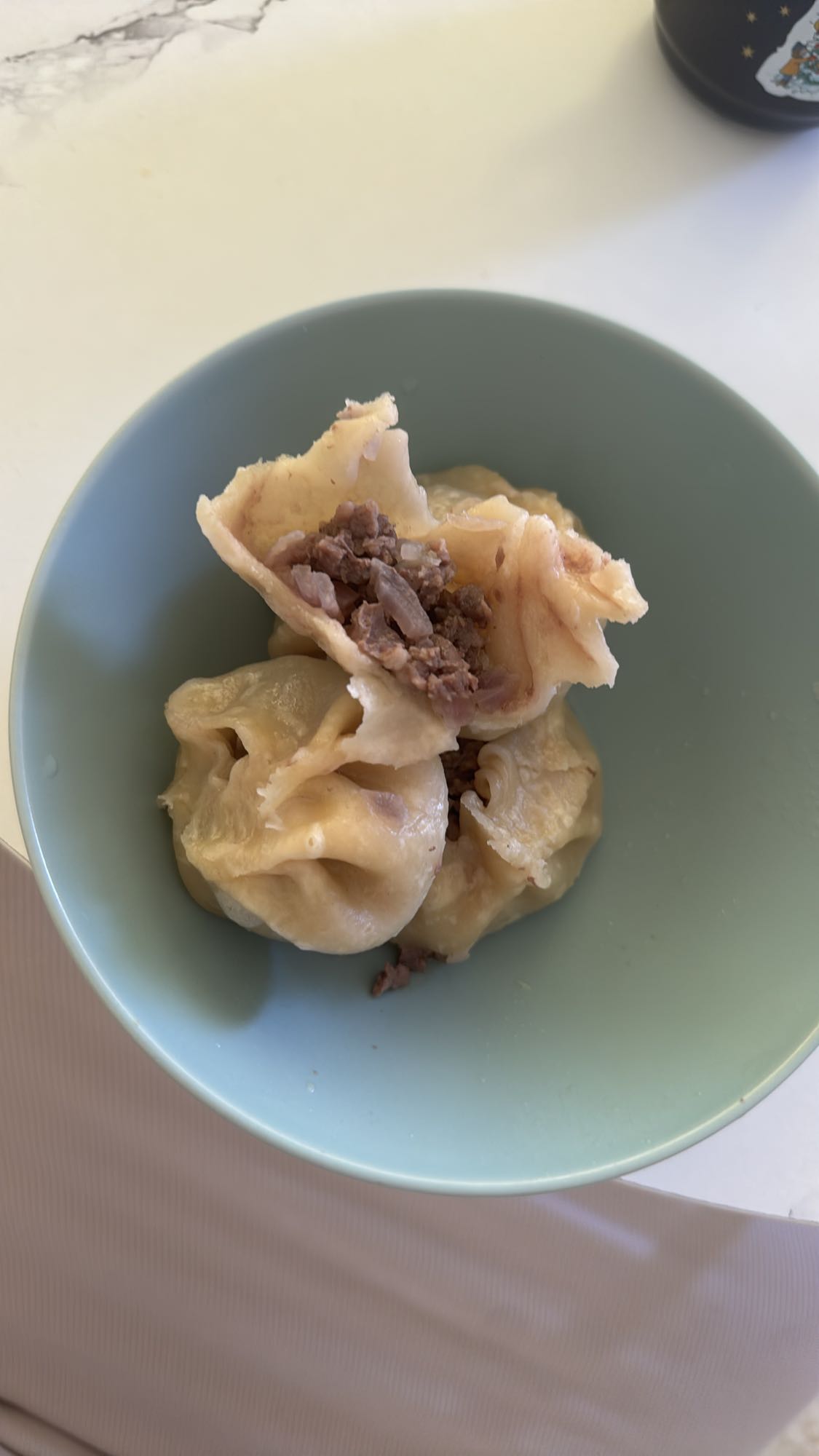 Gedämpfte Teigtaschen