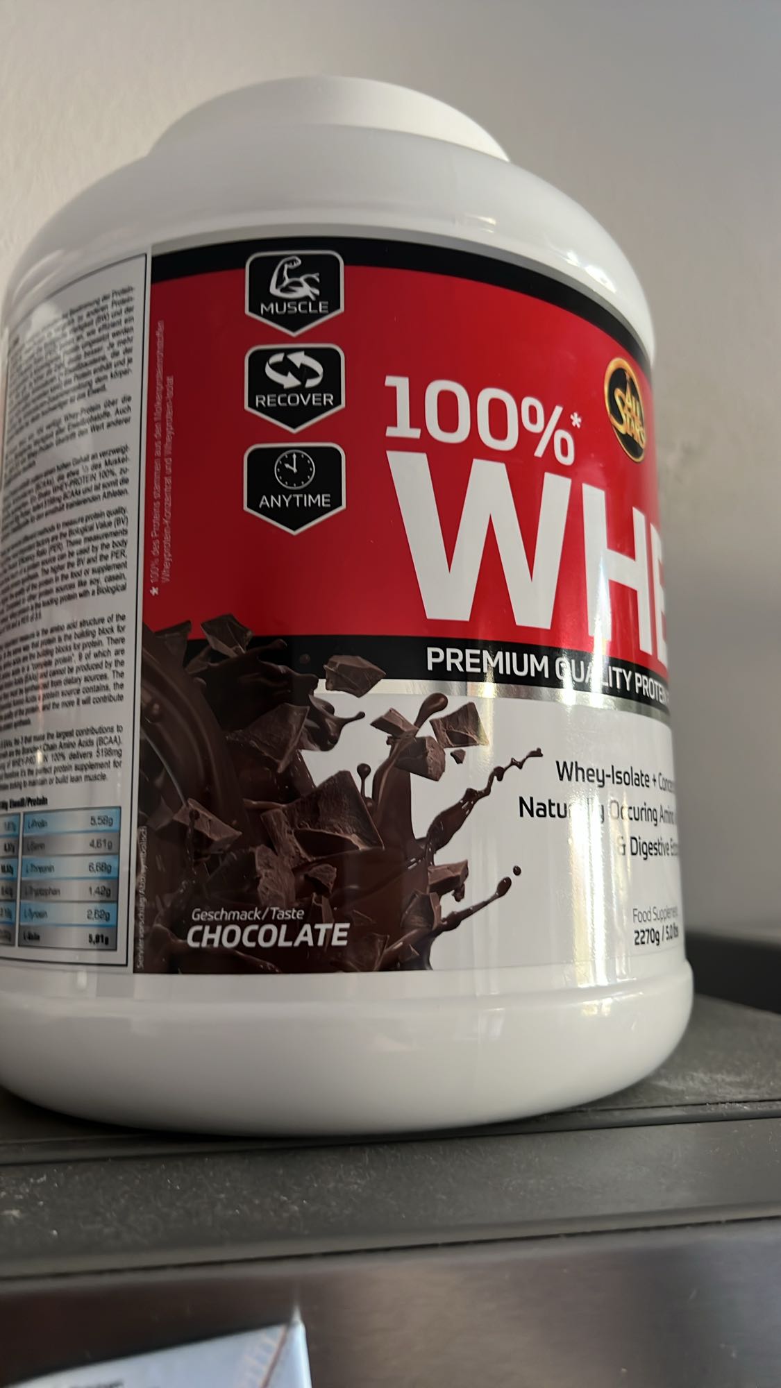 Schokoladen Whey Protein