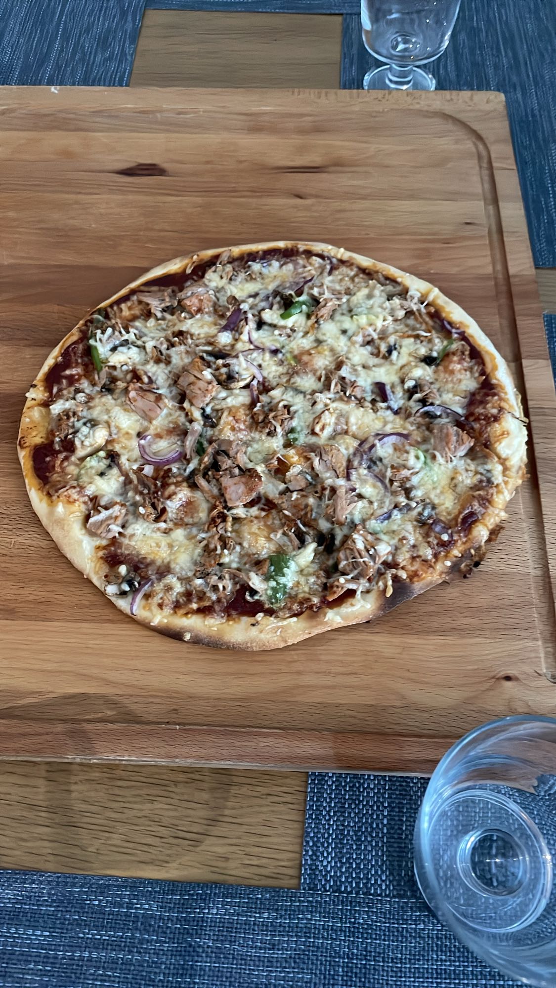 BBQ Kycklingpizza