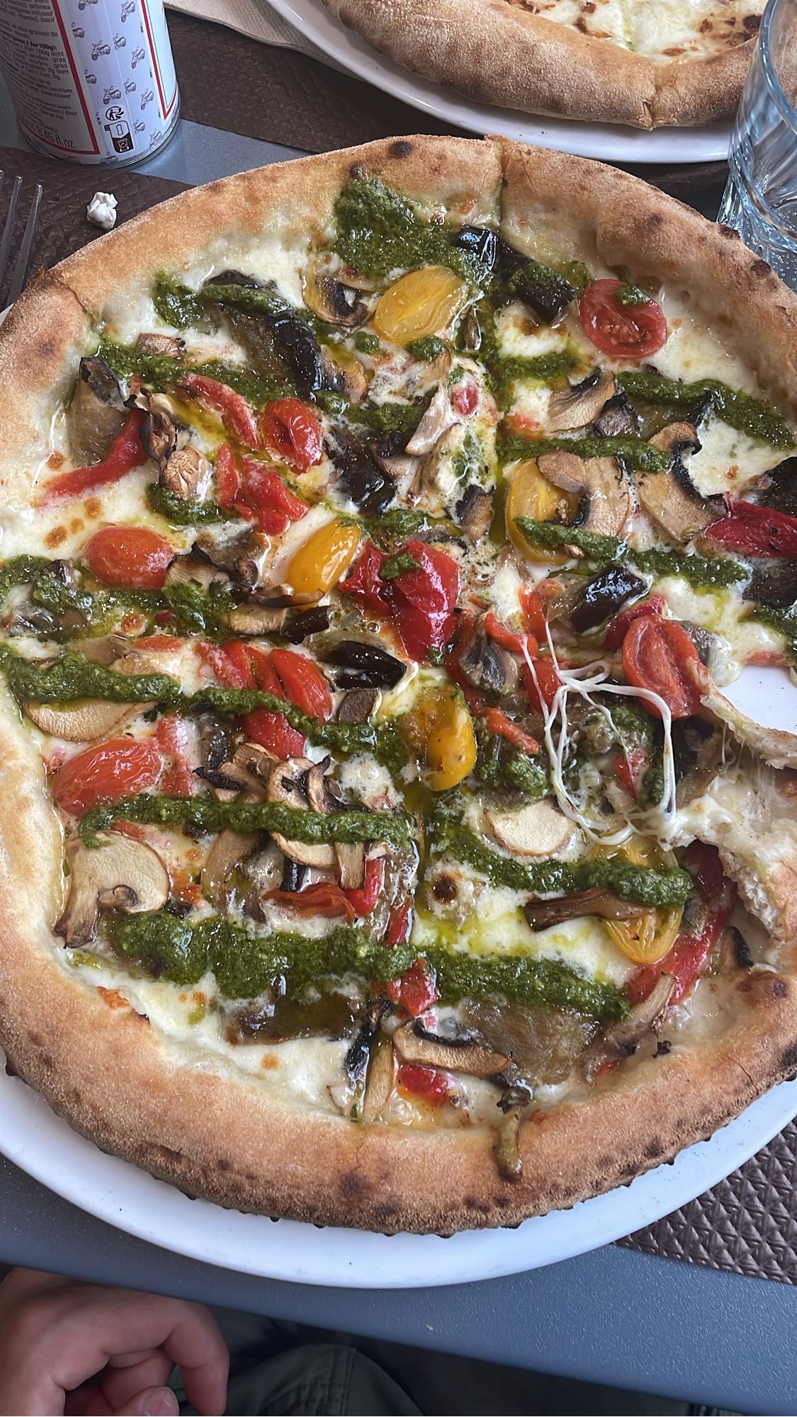 Pizza aux légumes