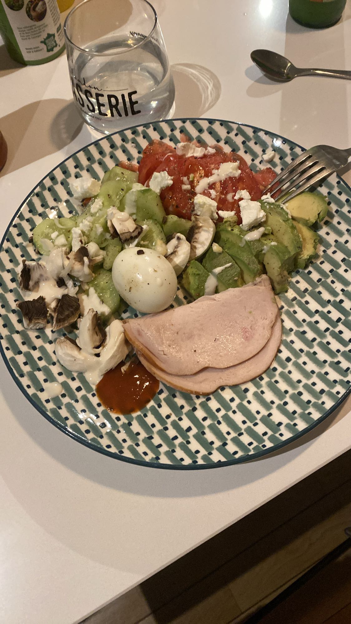 Salade protéinée