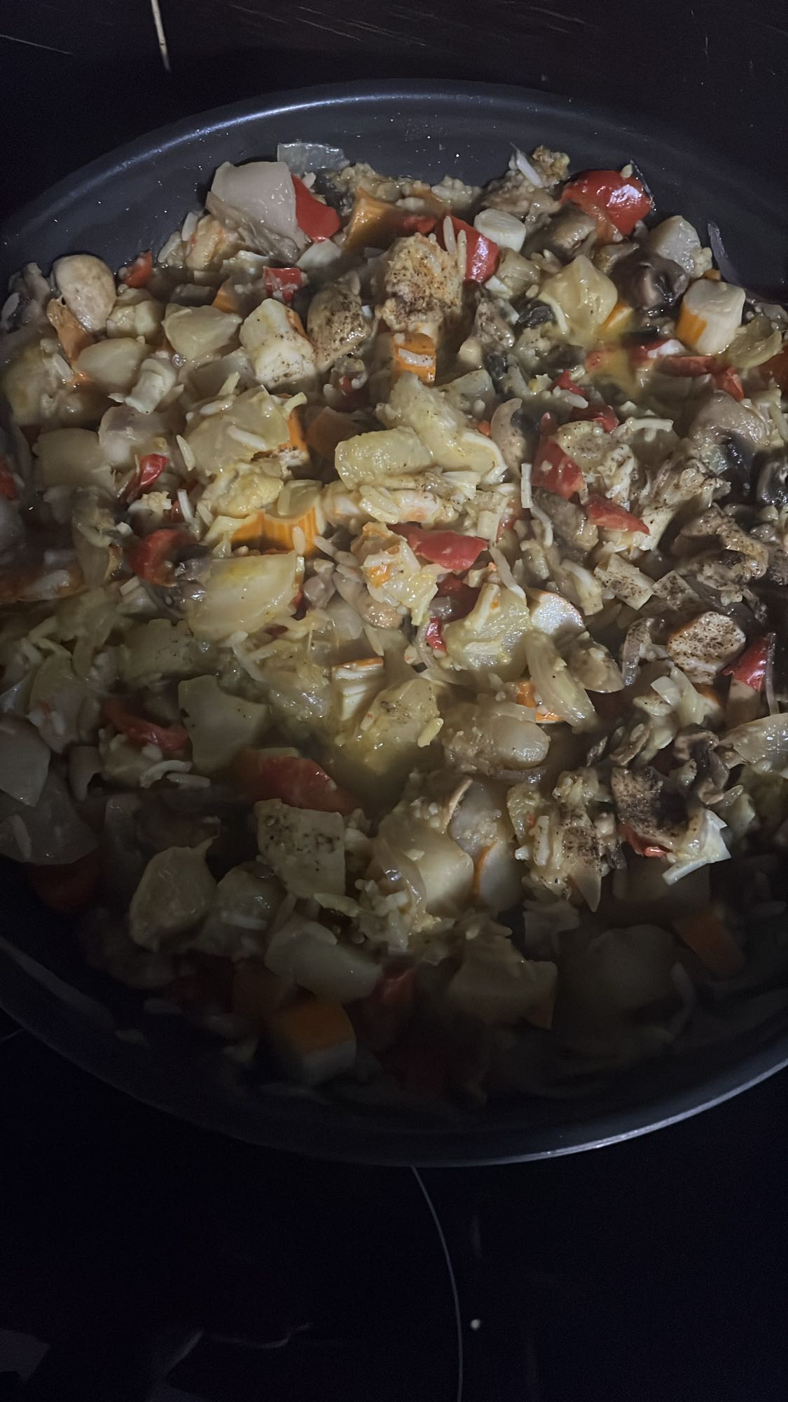 Ragoût de légumes et poulet