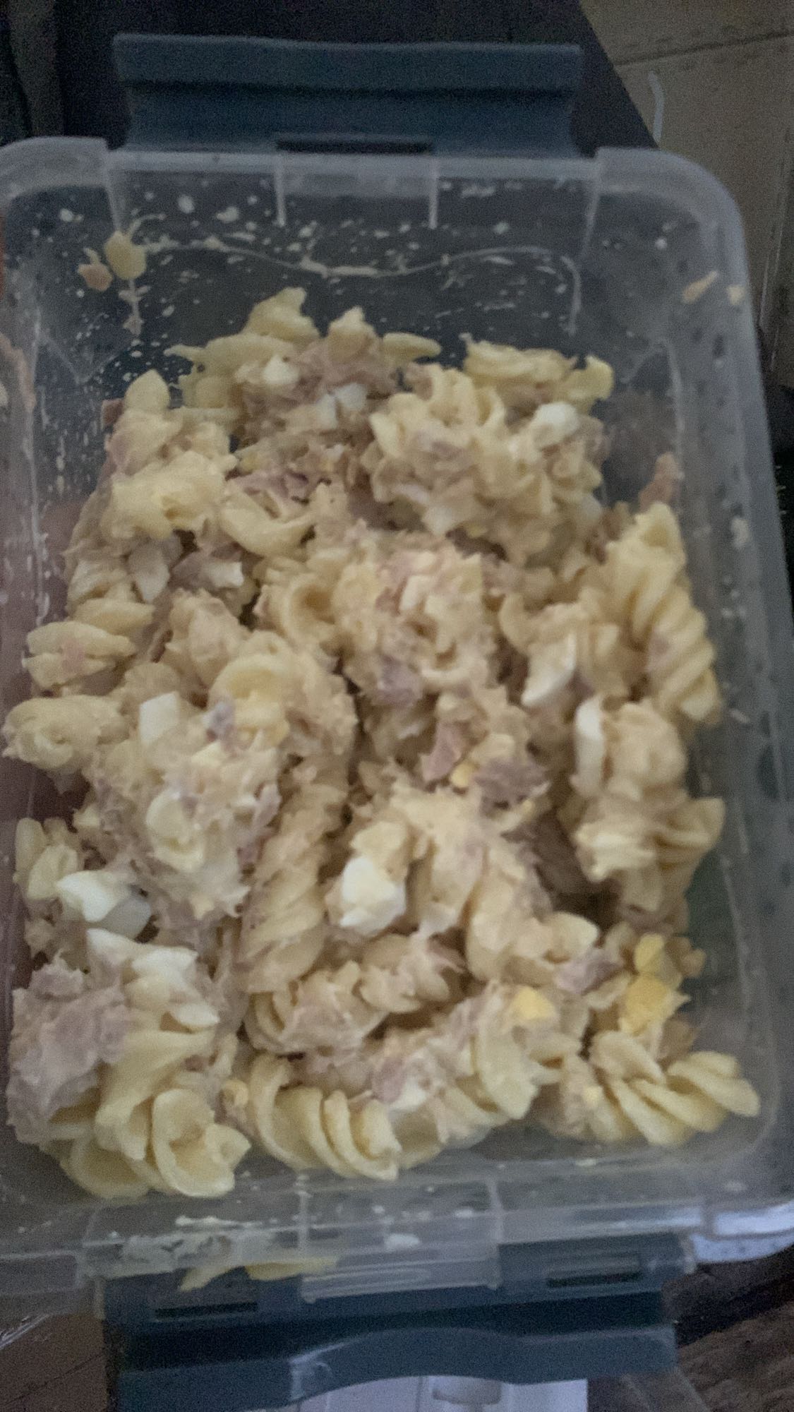 Salade de pâtes au thon