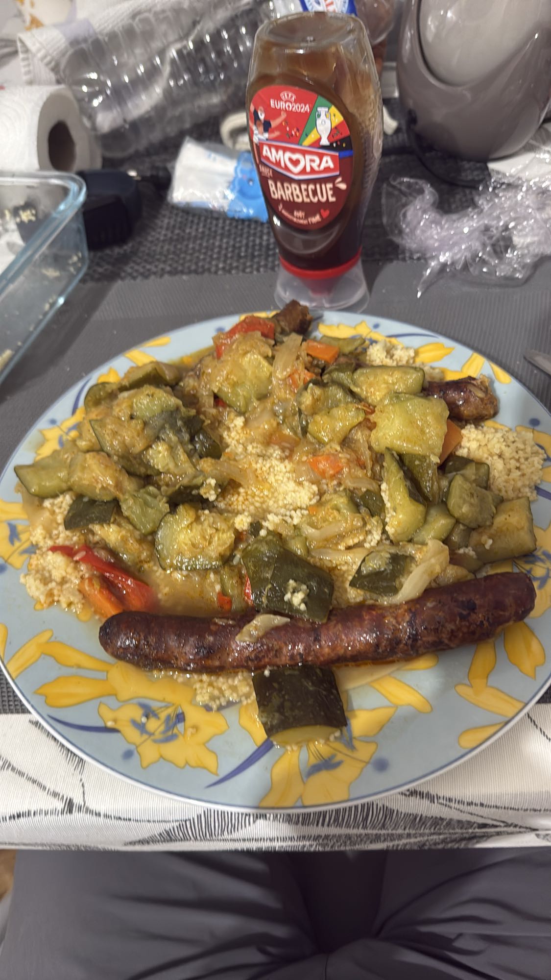 Couscous merguez légumes