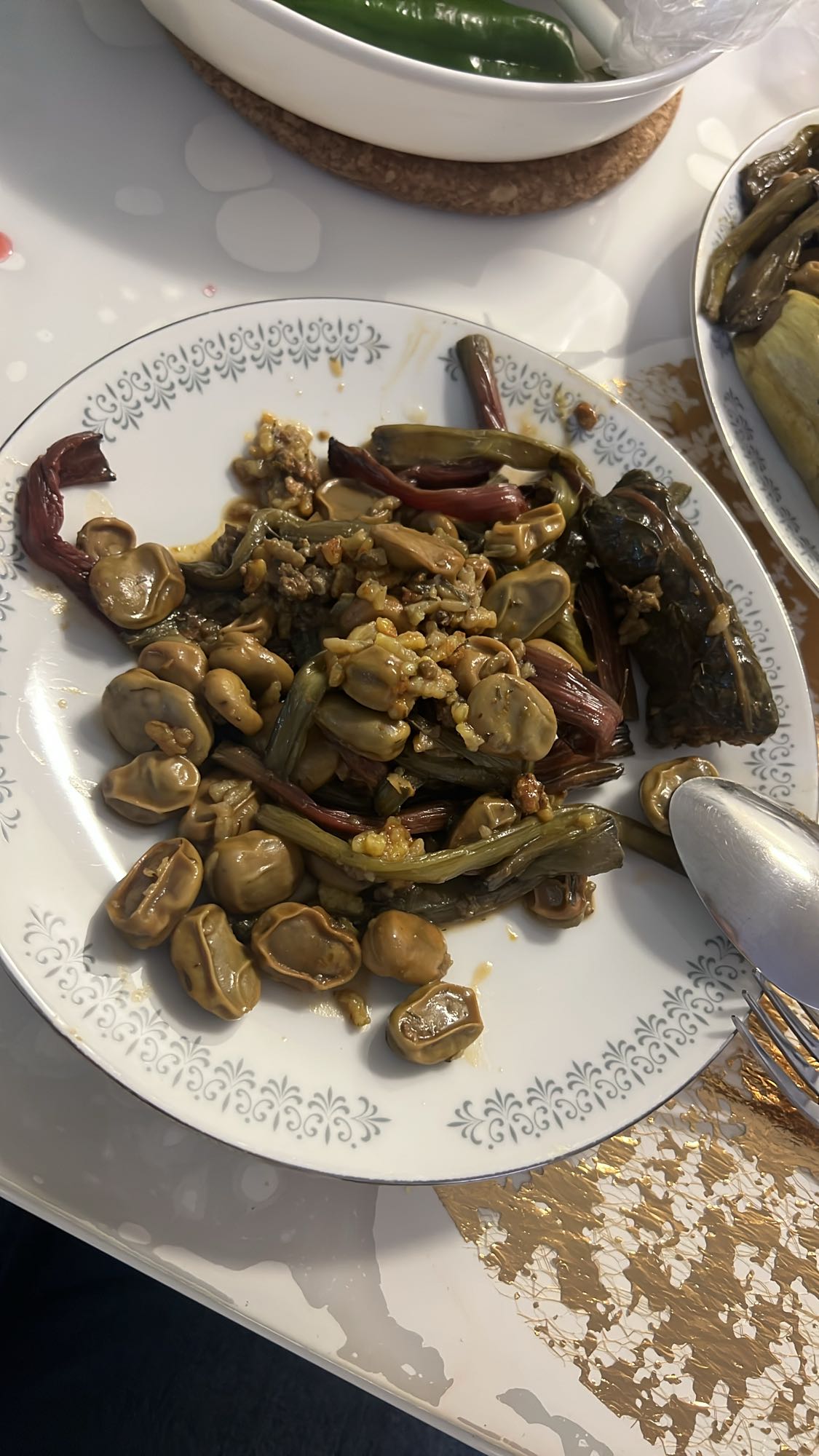 Bønner og grønnsaker