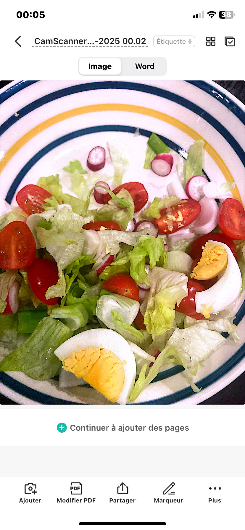 Salade fraîcheur