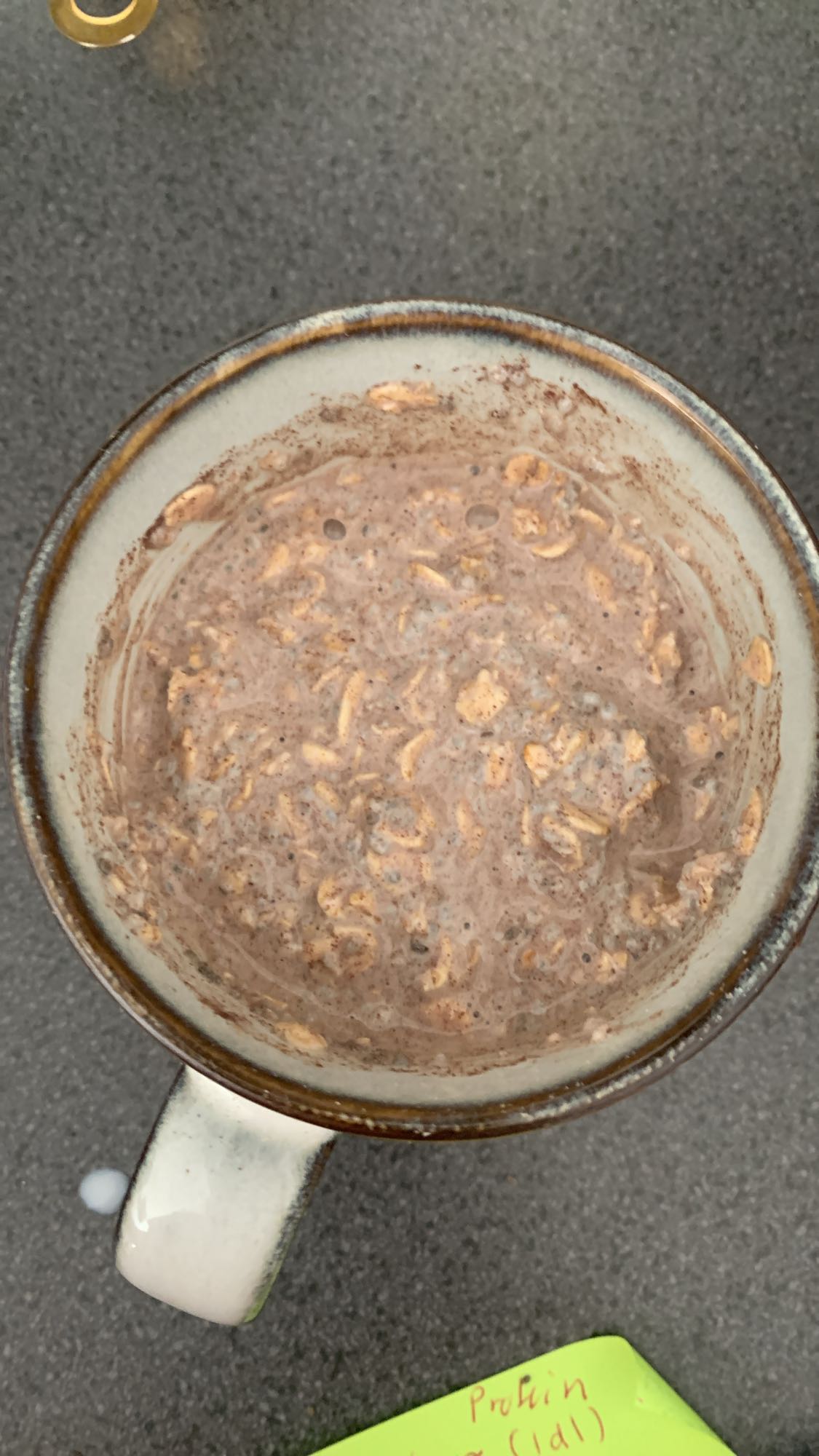 Chocolate Protein Oats