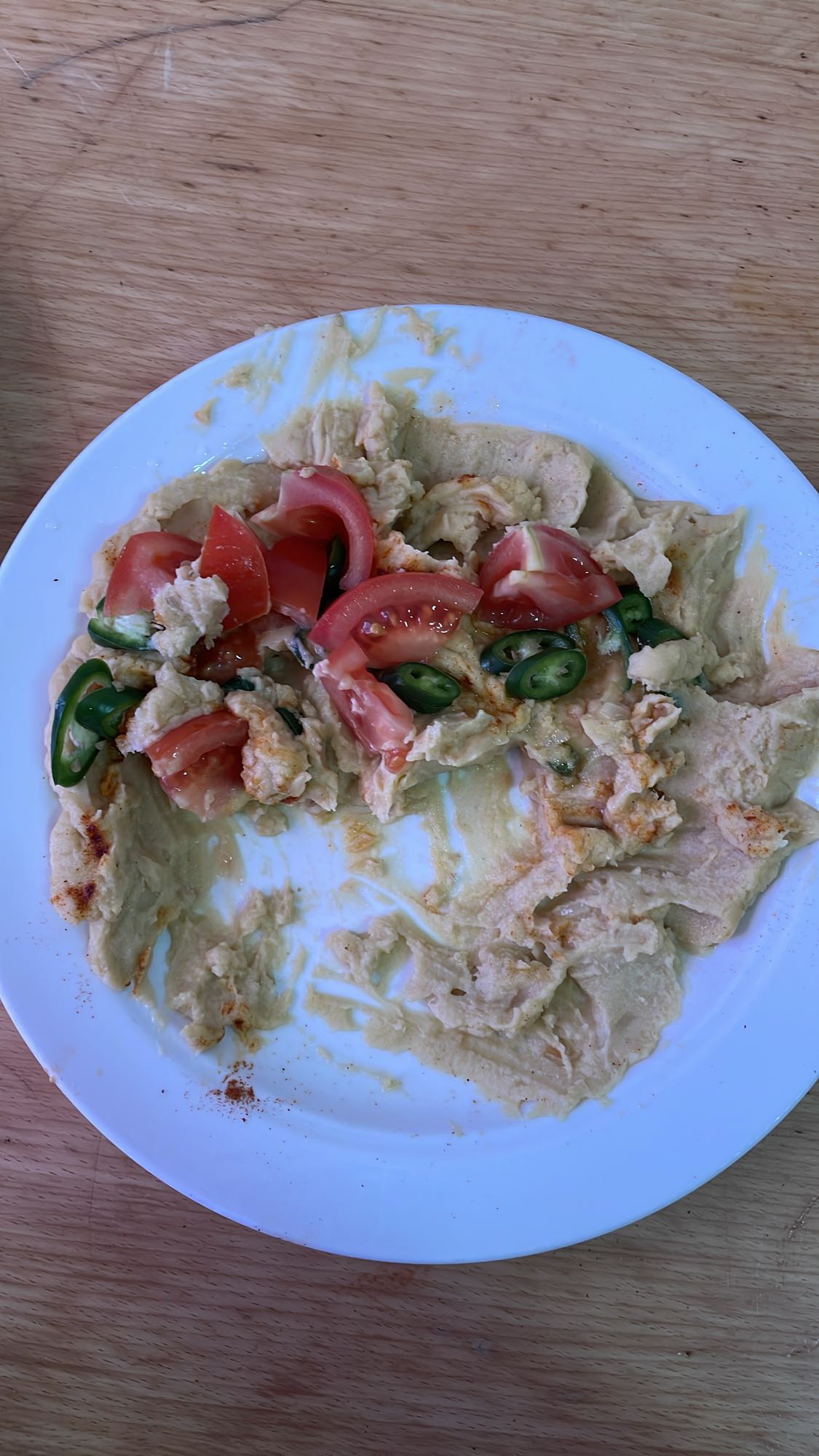 Hummus med grönsaker