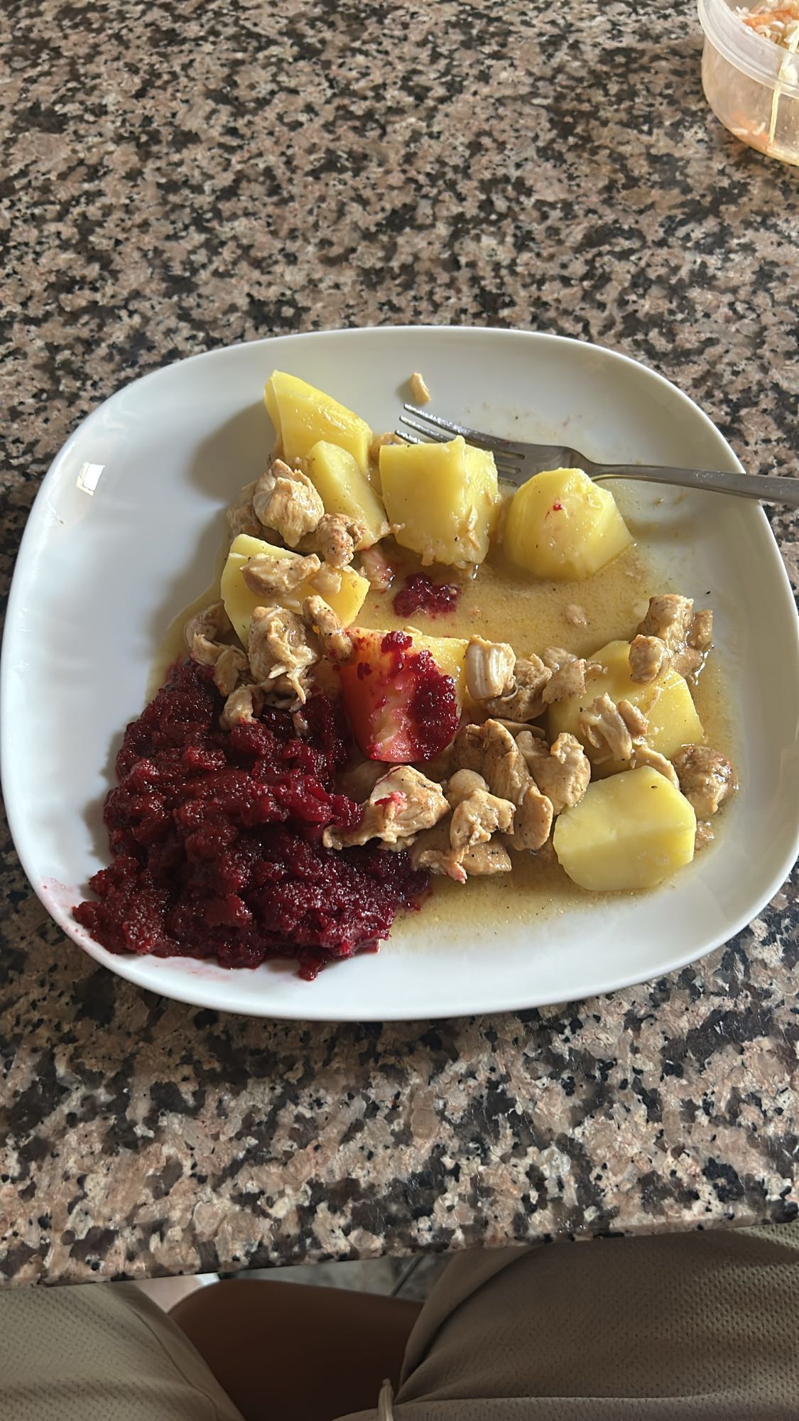 Kurczak z ziemniakami