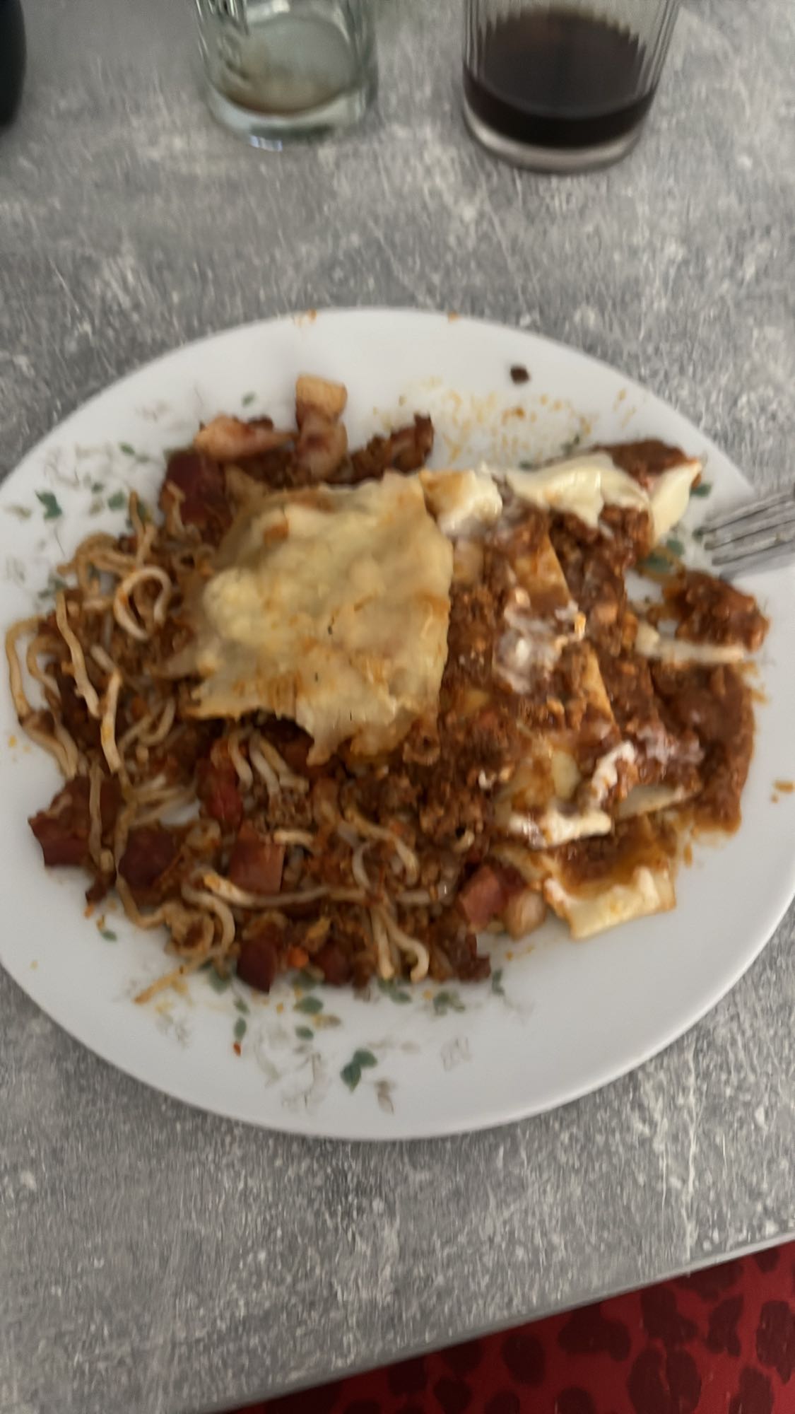 Lasagne z makaronem