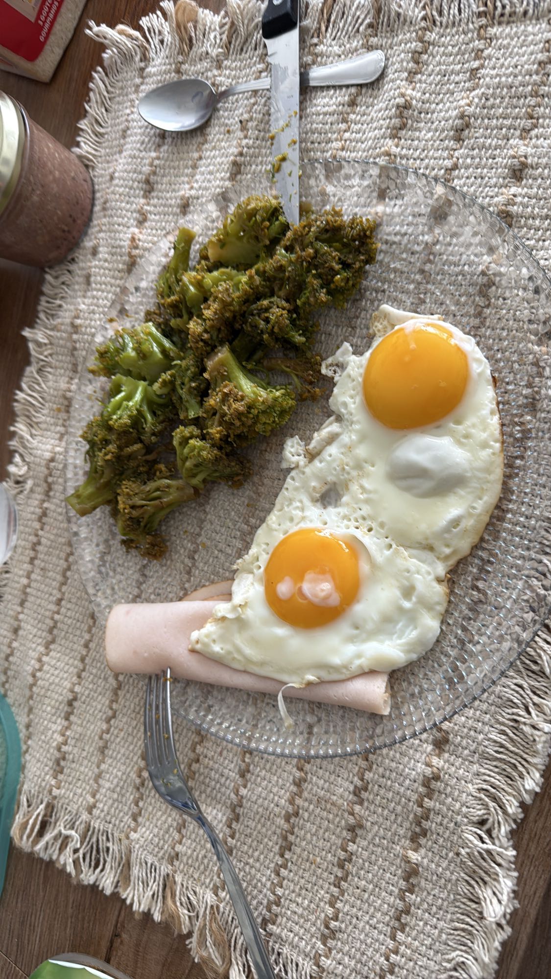 Oeufs et brocoli