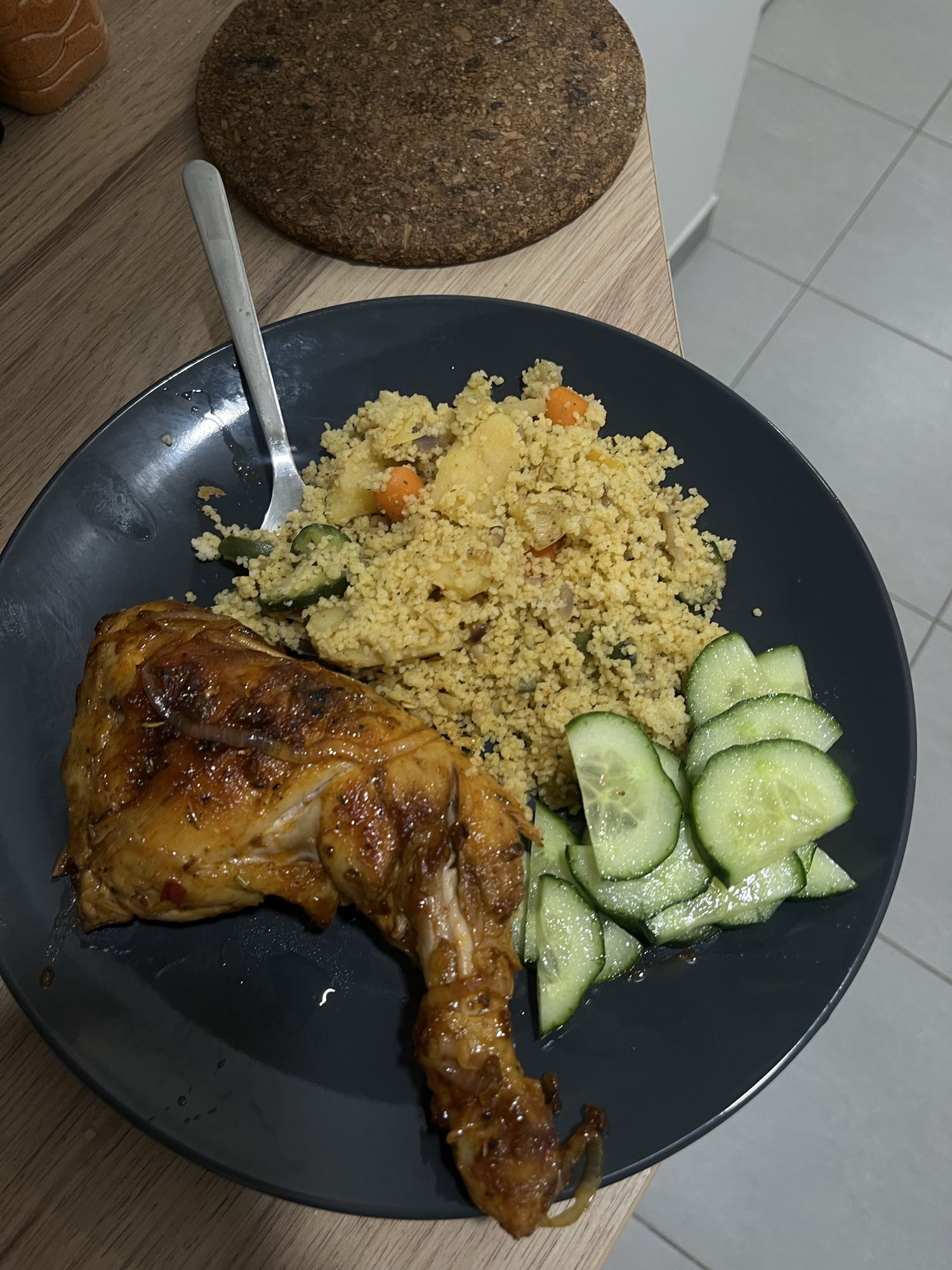 Grilled Chicken with Couscous