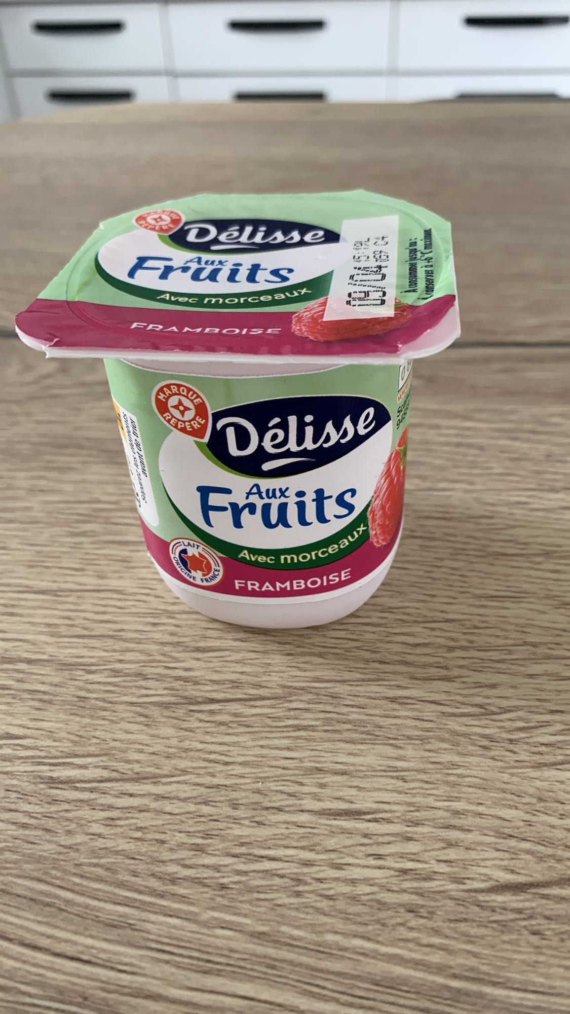 Yaourt aux framboises