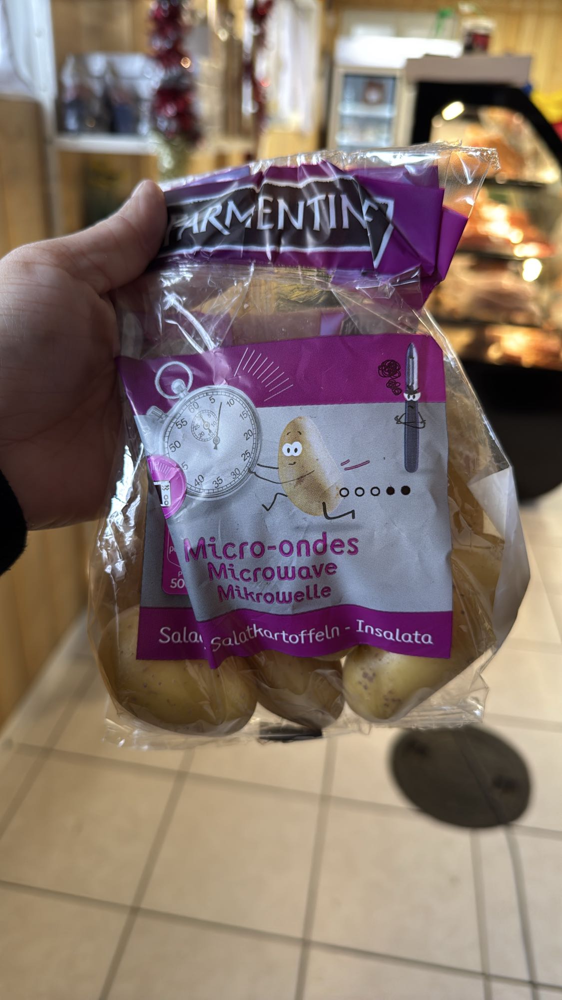 Pommes de terre micro-ondes