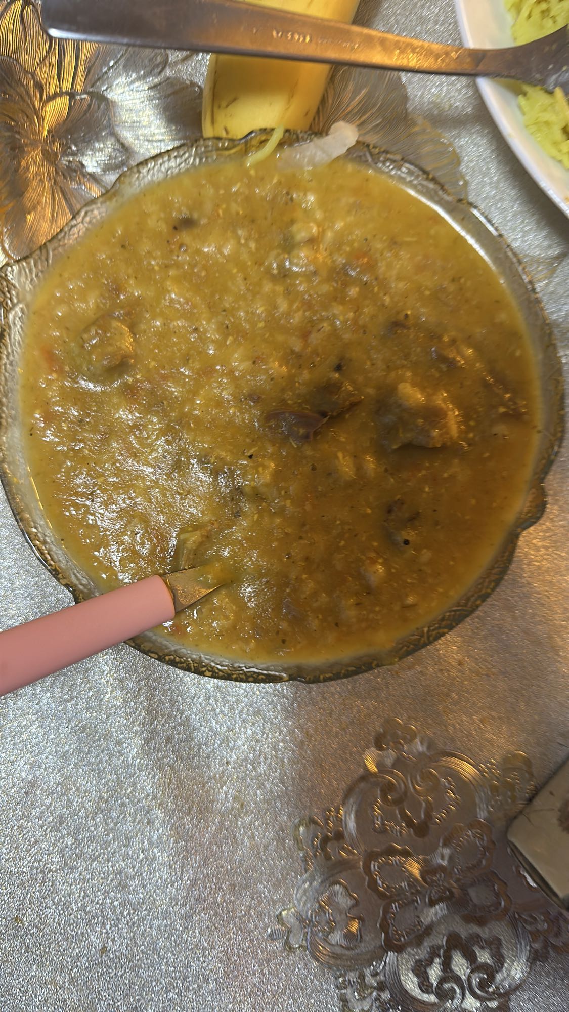 Linsgryta med grönsaker