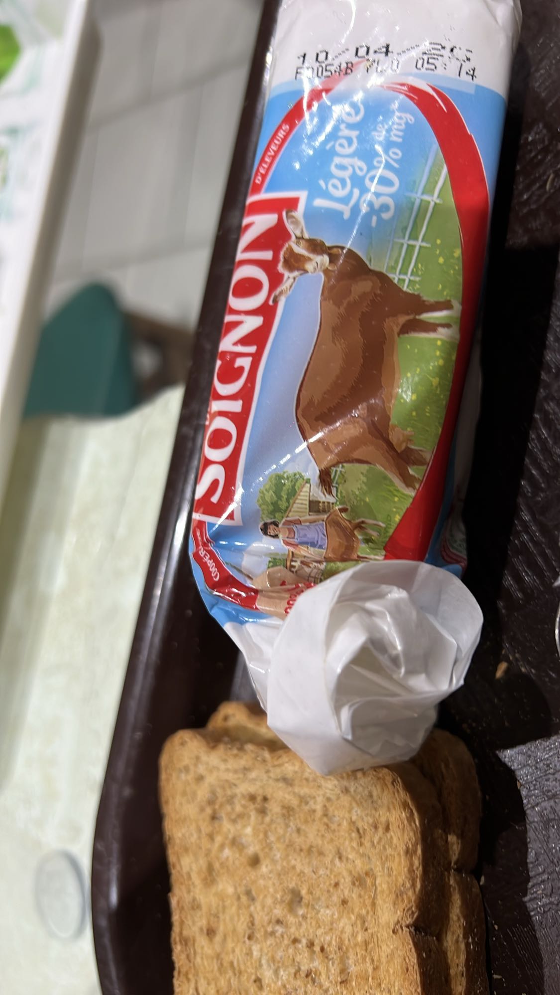 Fromage de chèvre et pain