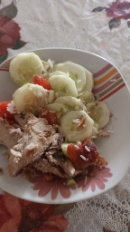 Ensalada de pollo
