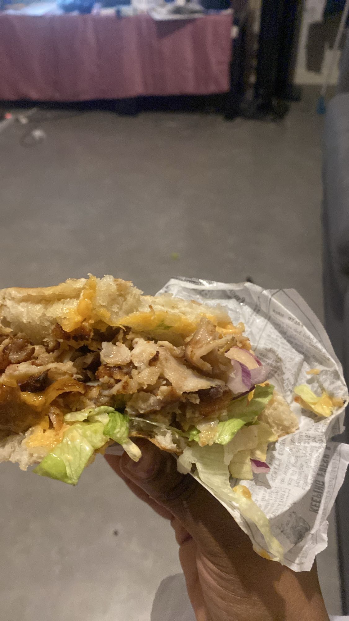 Chicken Kebab Sandwich