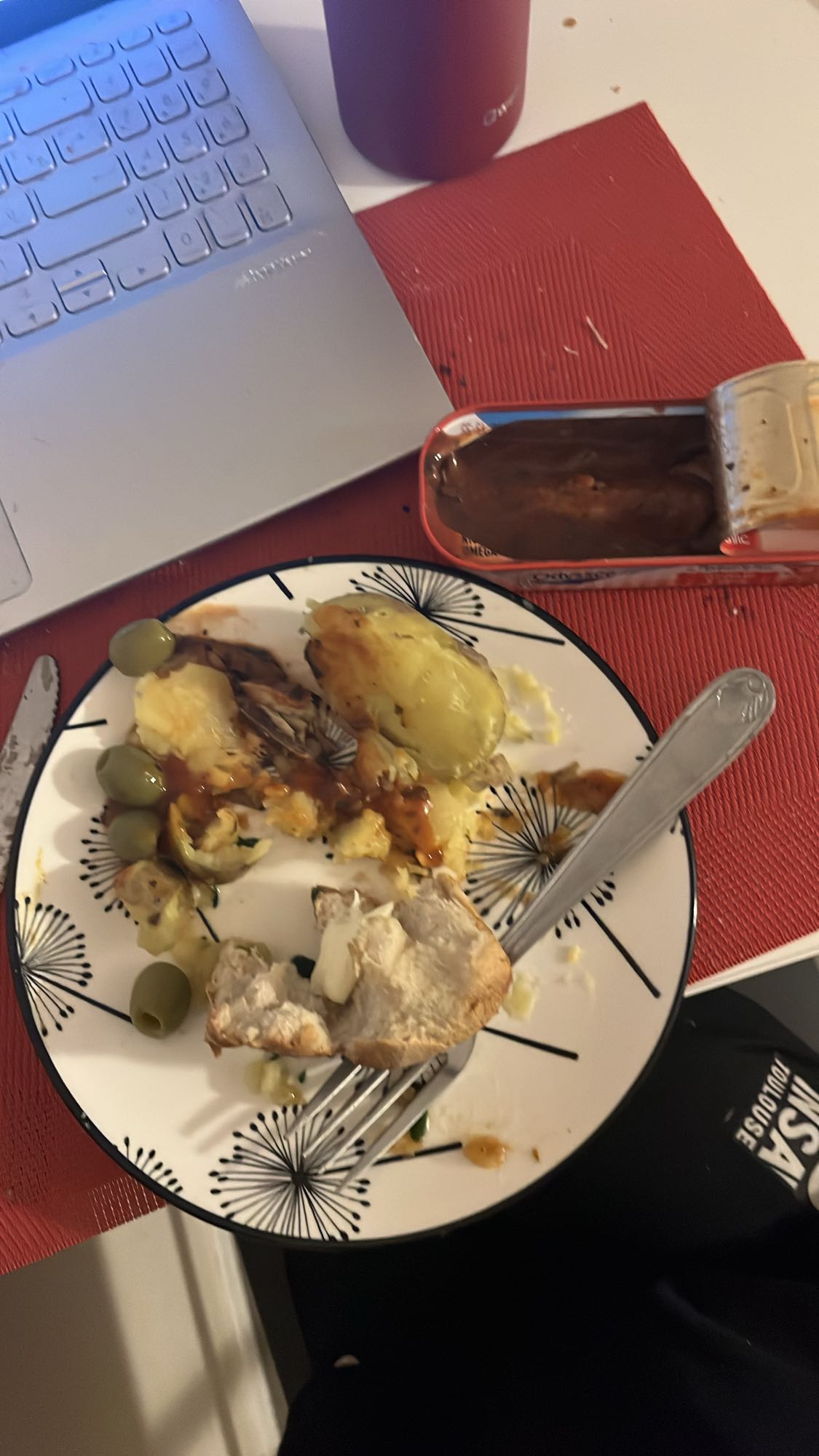 Poulet et pommes de terre