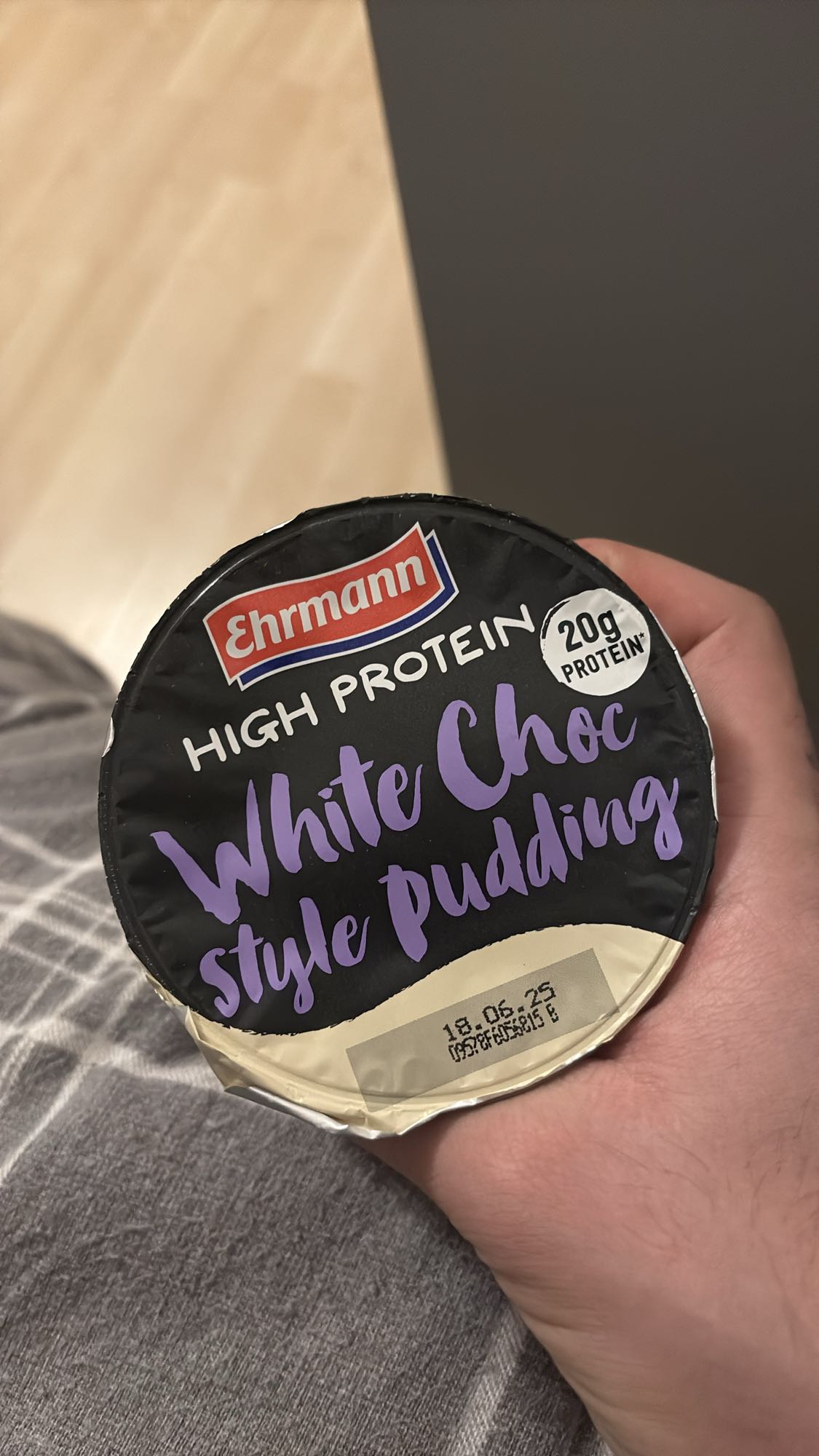 Weiße Schoko Pudding