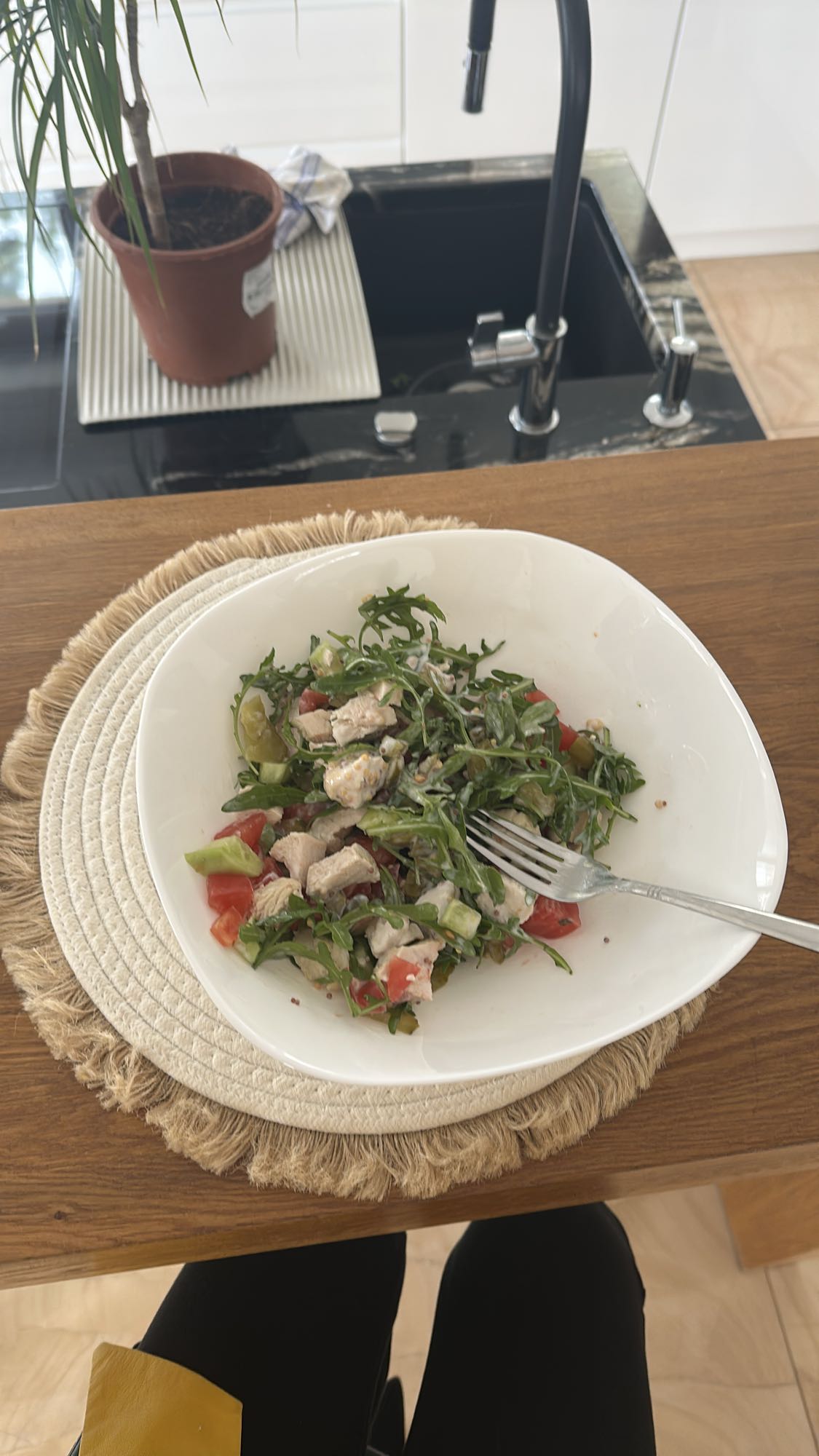 Sałatka z kurczakiem