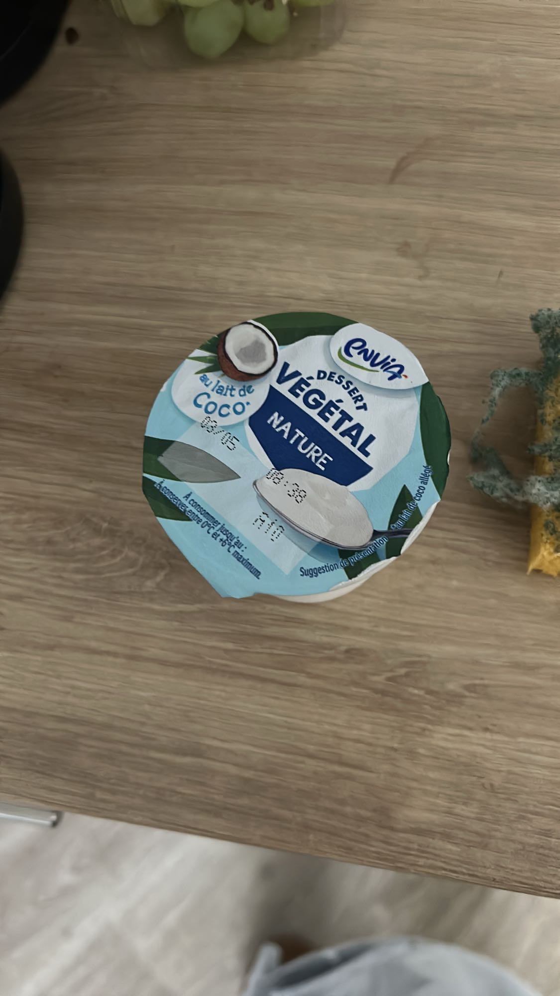 Dessert végétal nature