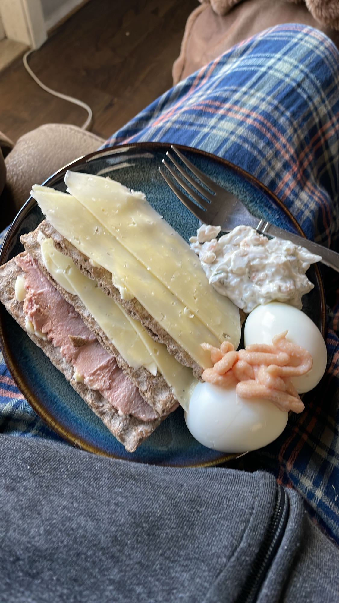 Knäckebröd med pålägg