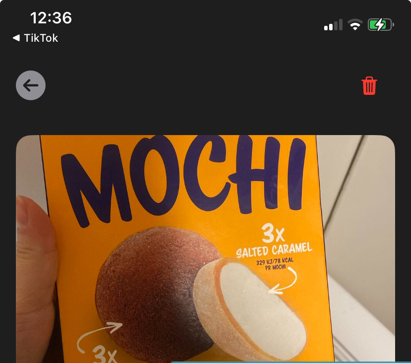Salted Caramel Mochi