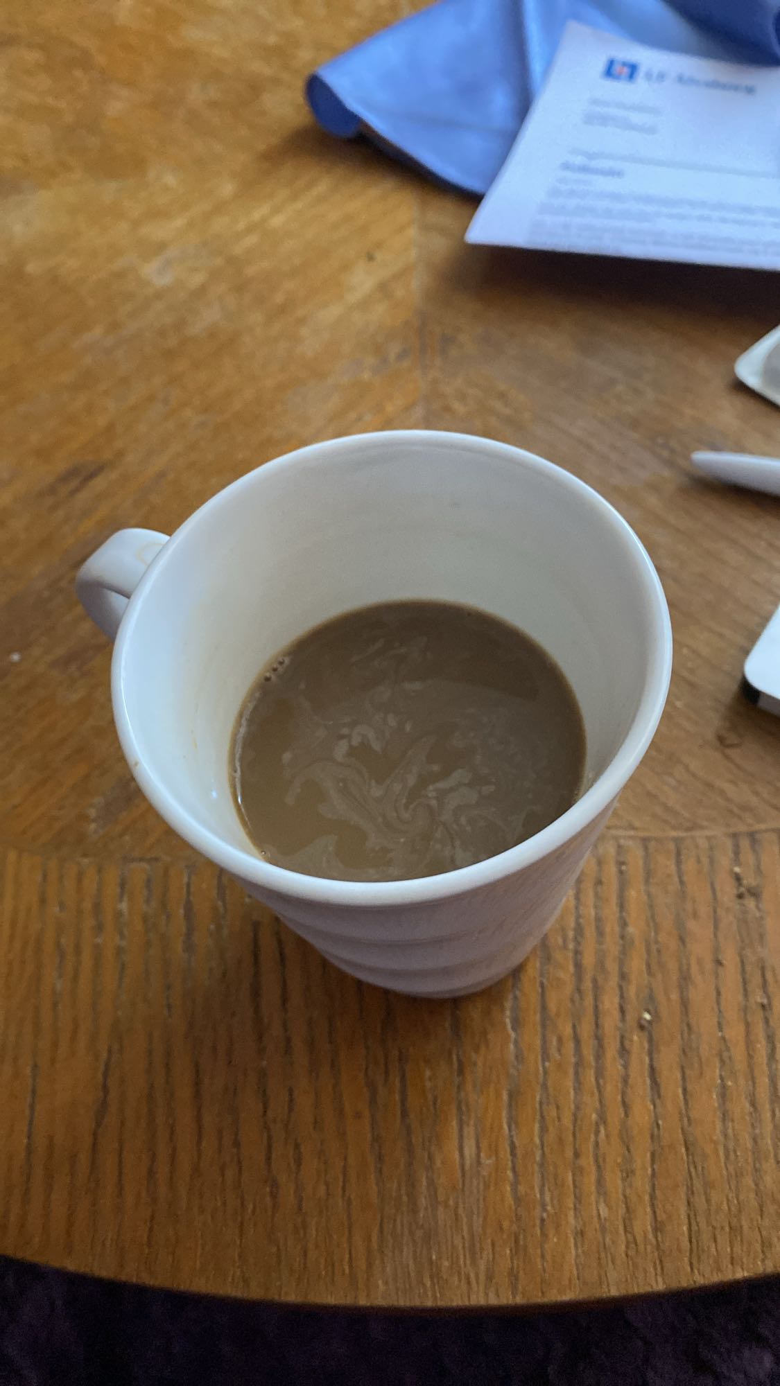 Kaffe med mjölk