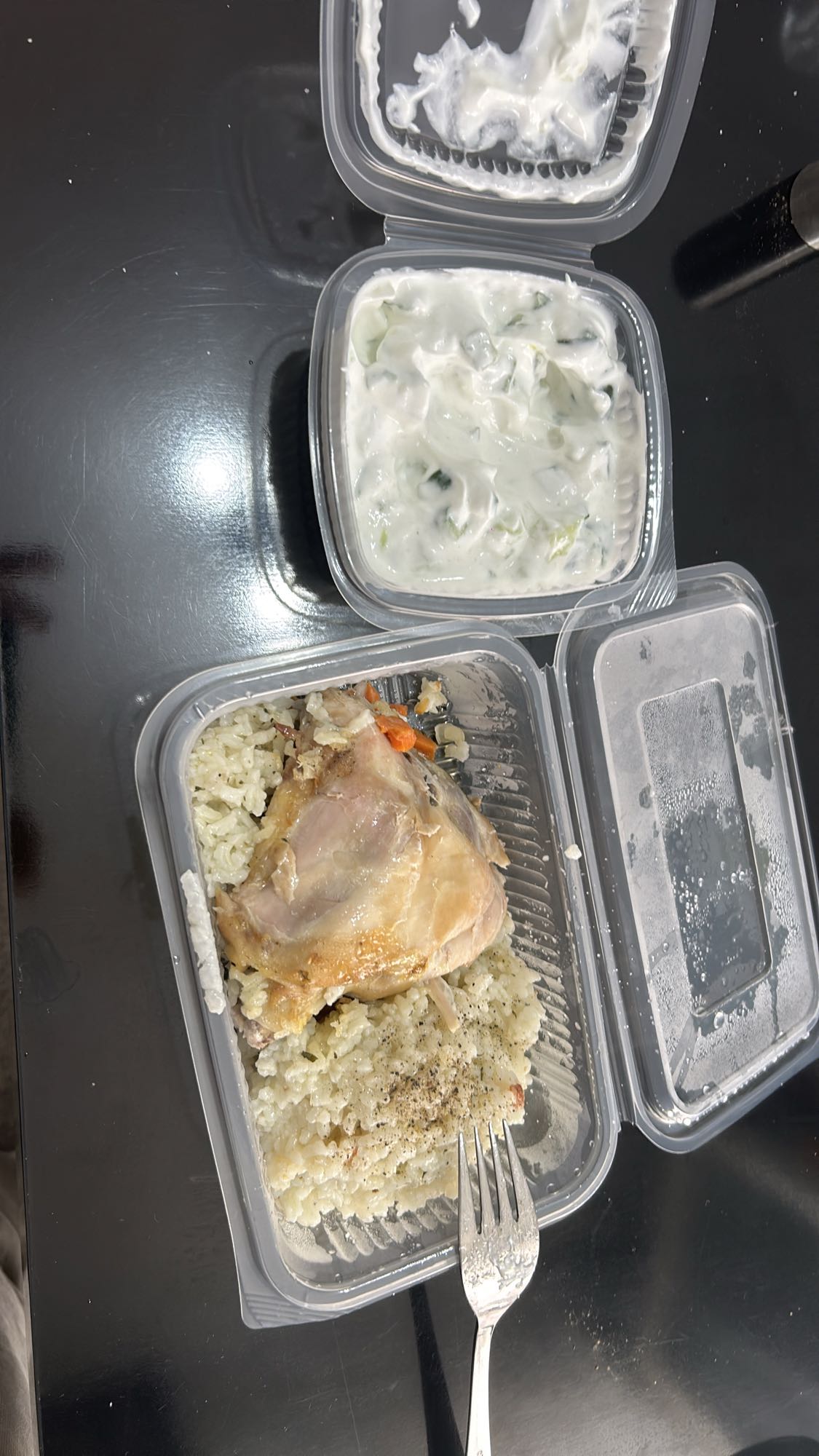 Chicken with Rice and Yogurt