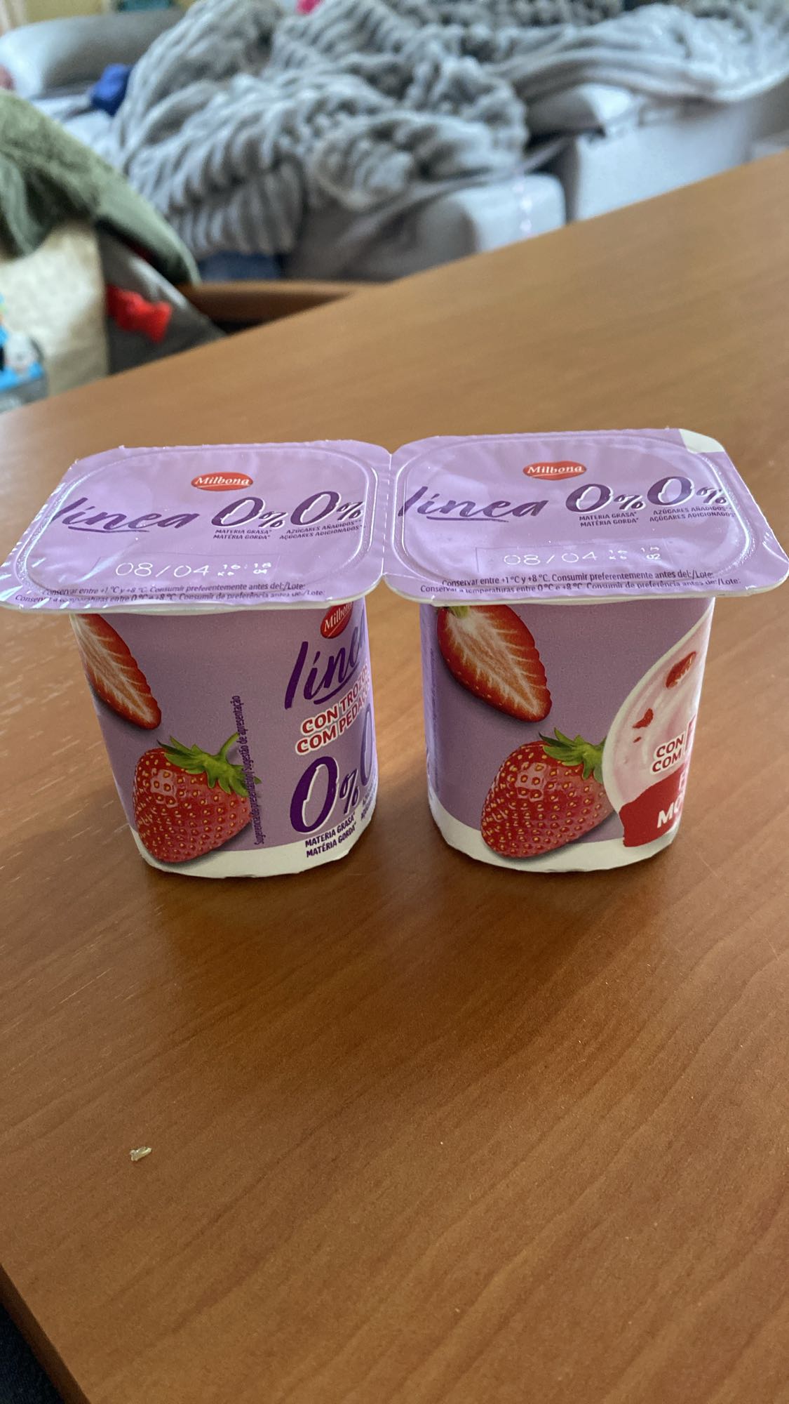 Iogurt de maduixa 0%